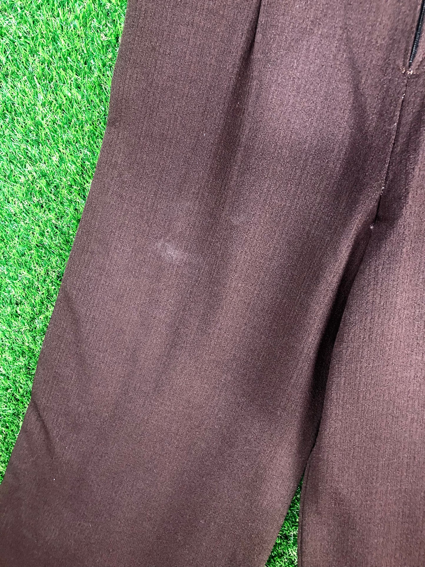1970's Chocolate Brown Sleeveless Jumpsuit