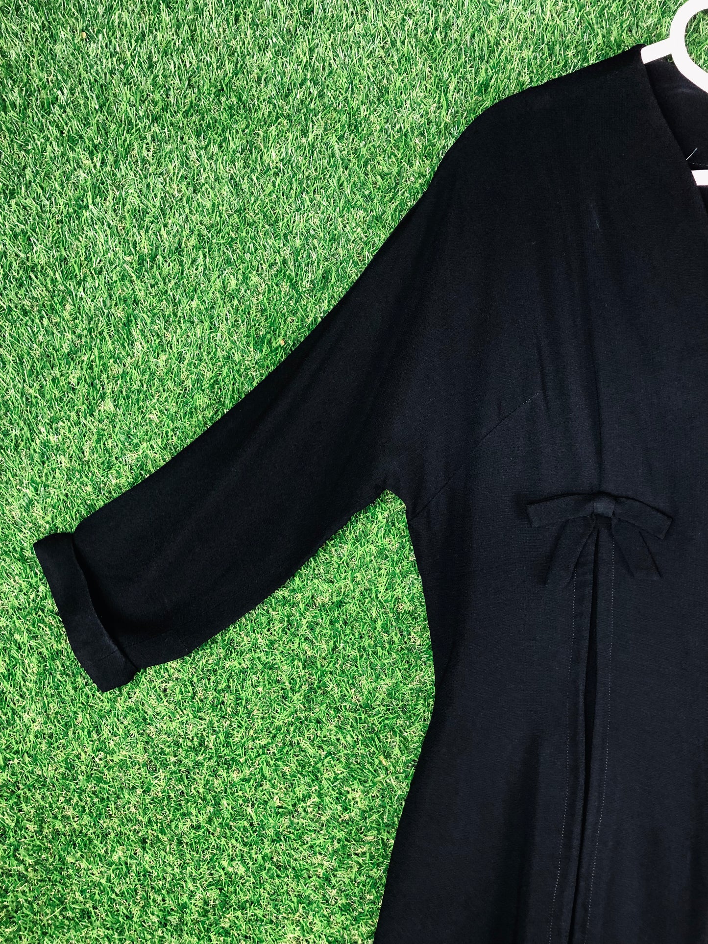 1950's 'Marilyn Monroe' Classic Little Black Dress With Bow Accents