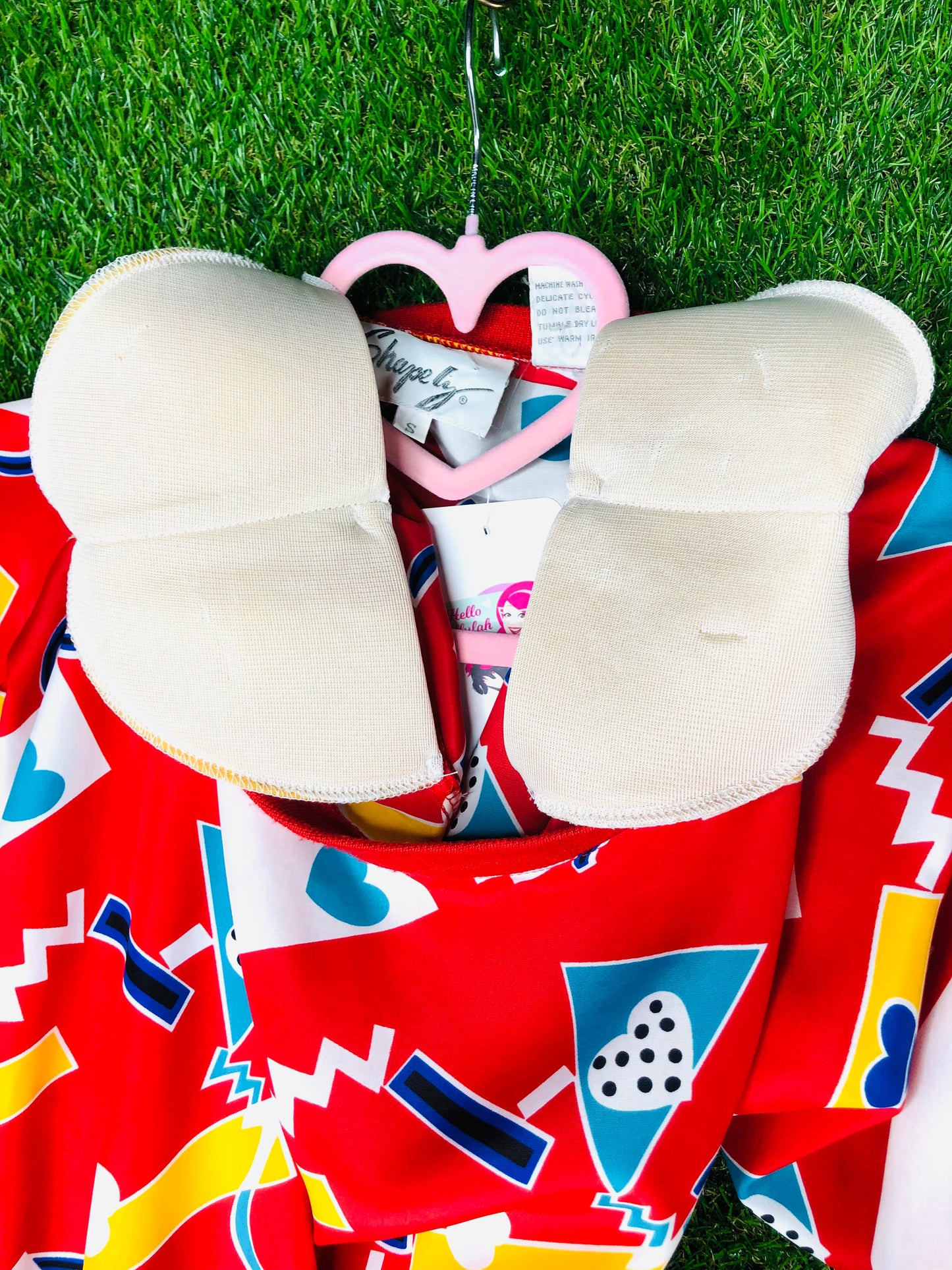 1980's Funky Heart Sweatshirt