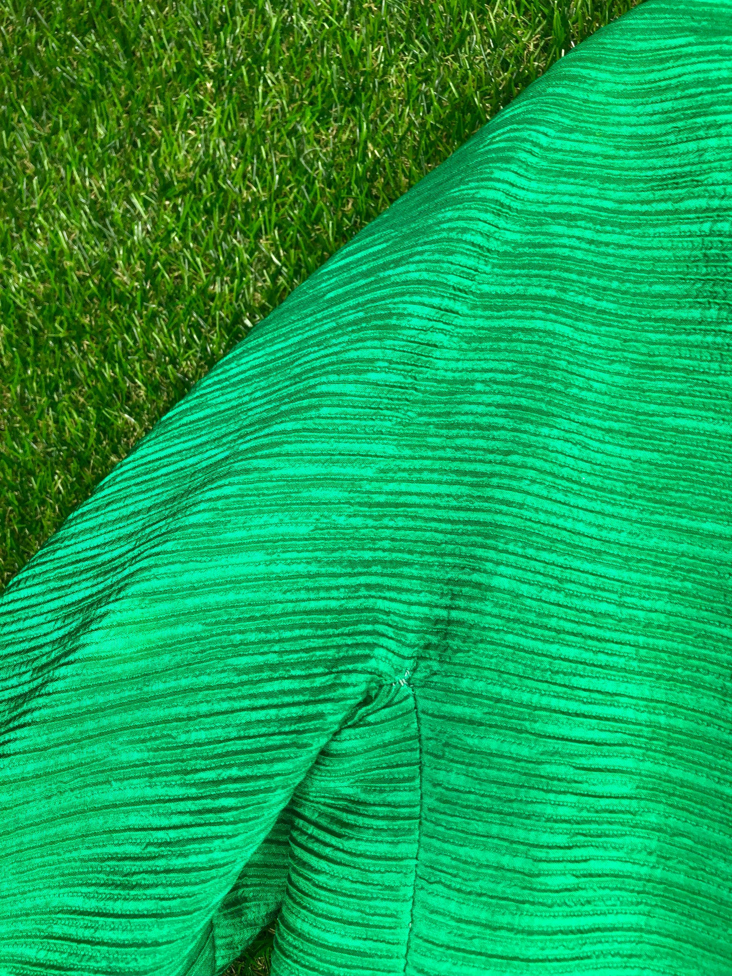1960's Stylish Green Skirt and Jacket Suit With Ornamental Buttons