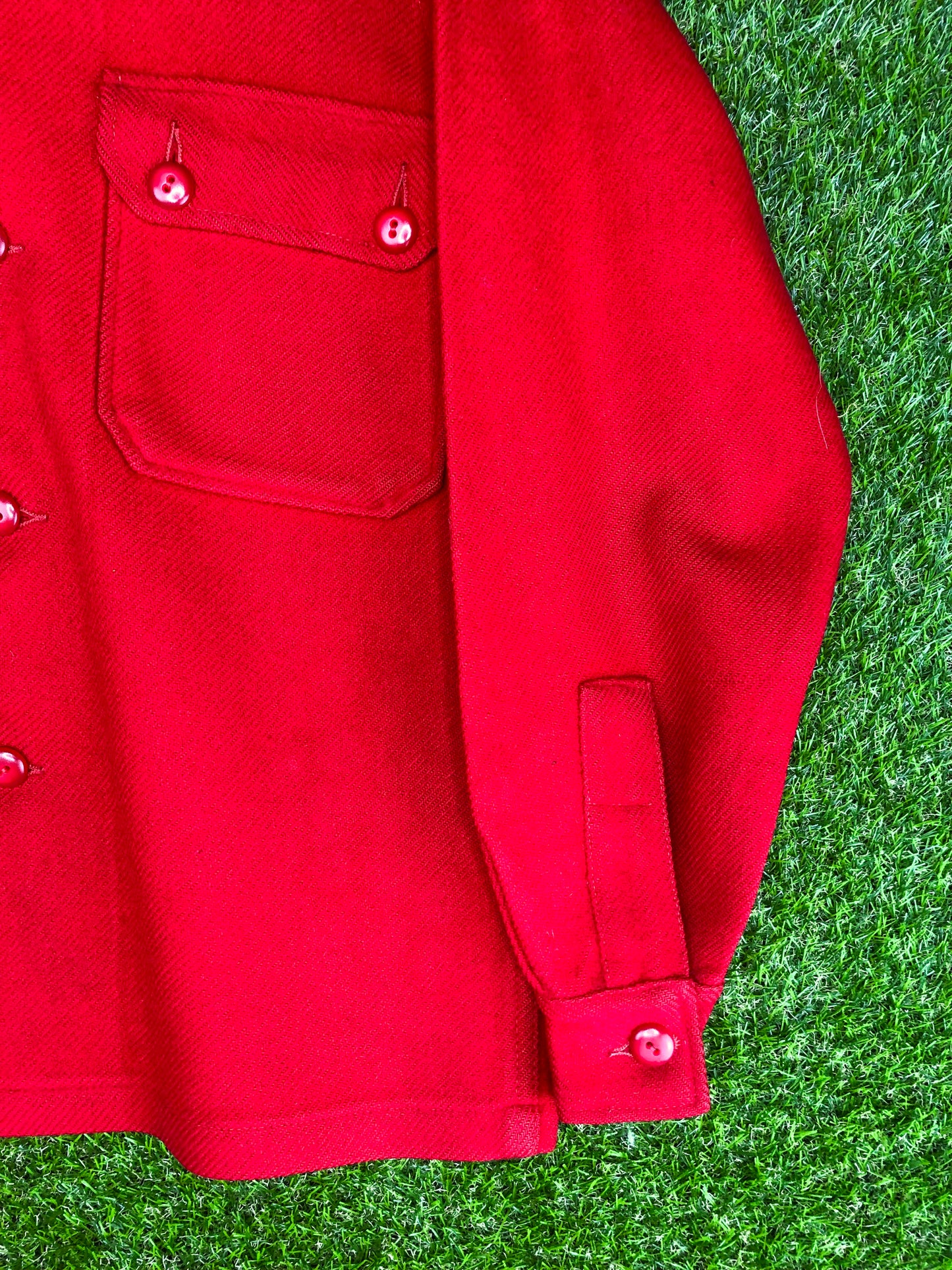 1970's Tomato Red Boy Scouts Jacket