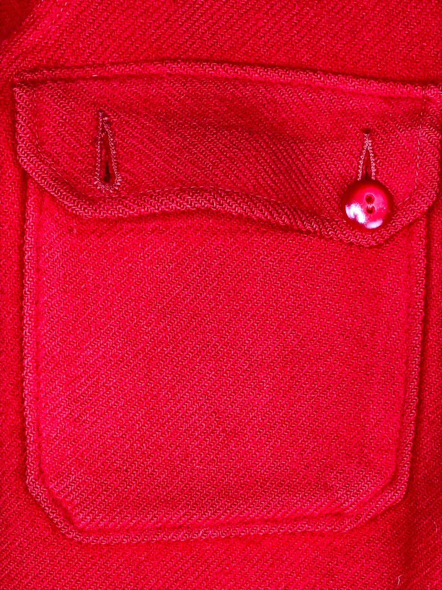 1970's Tomato Red Boy Scouts Jacket