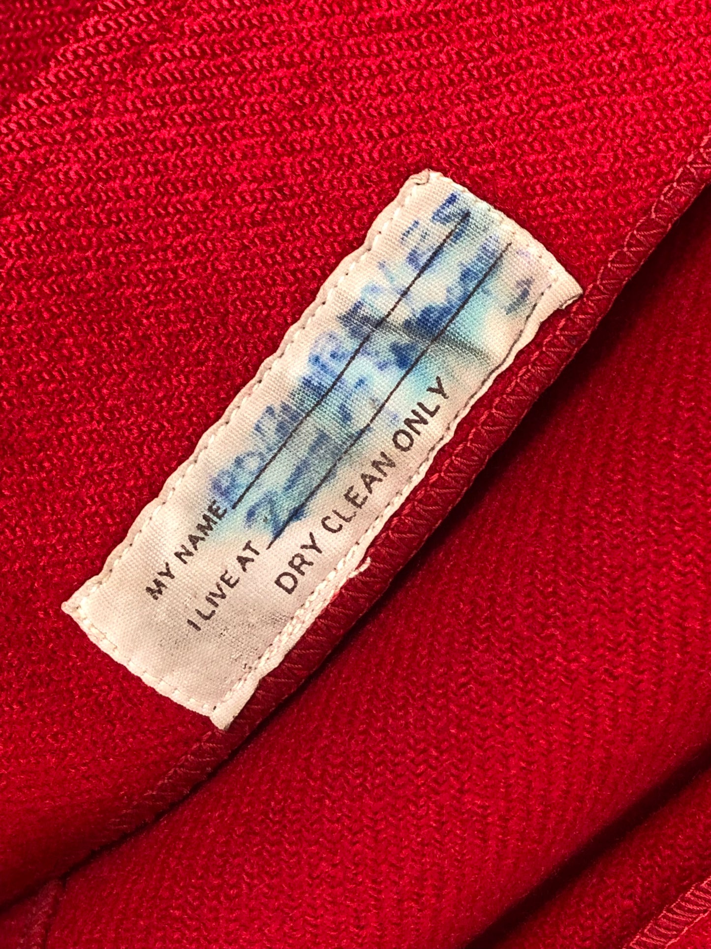1970's Tomato Red Boy Scouts Jacket