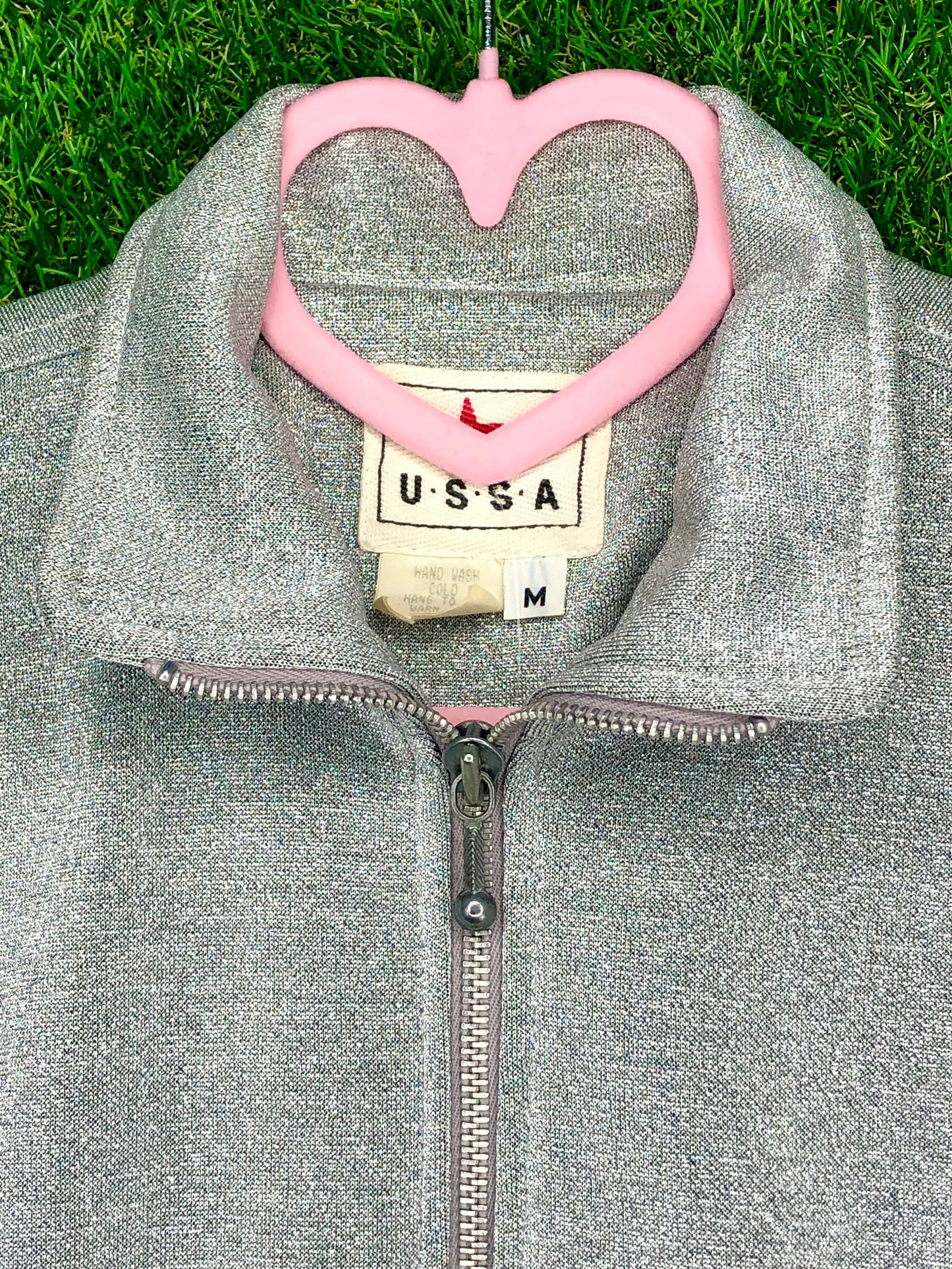 1990's Galactic Silver Shimmer Jacket
