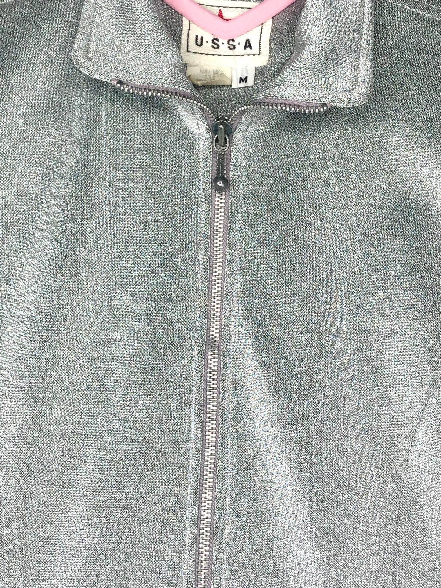 1990's Galactic Silver Shimmer Jacket