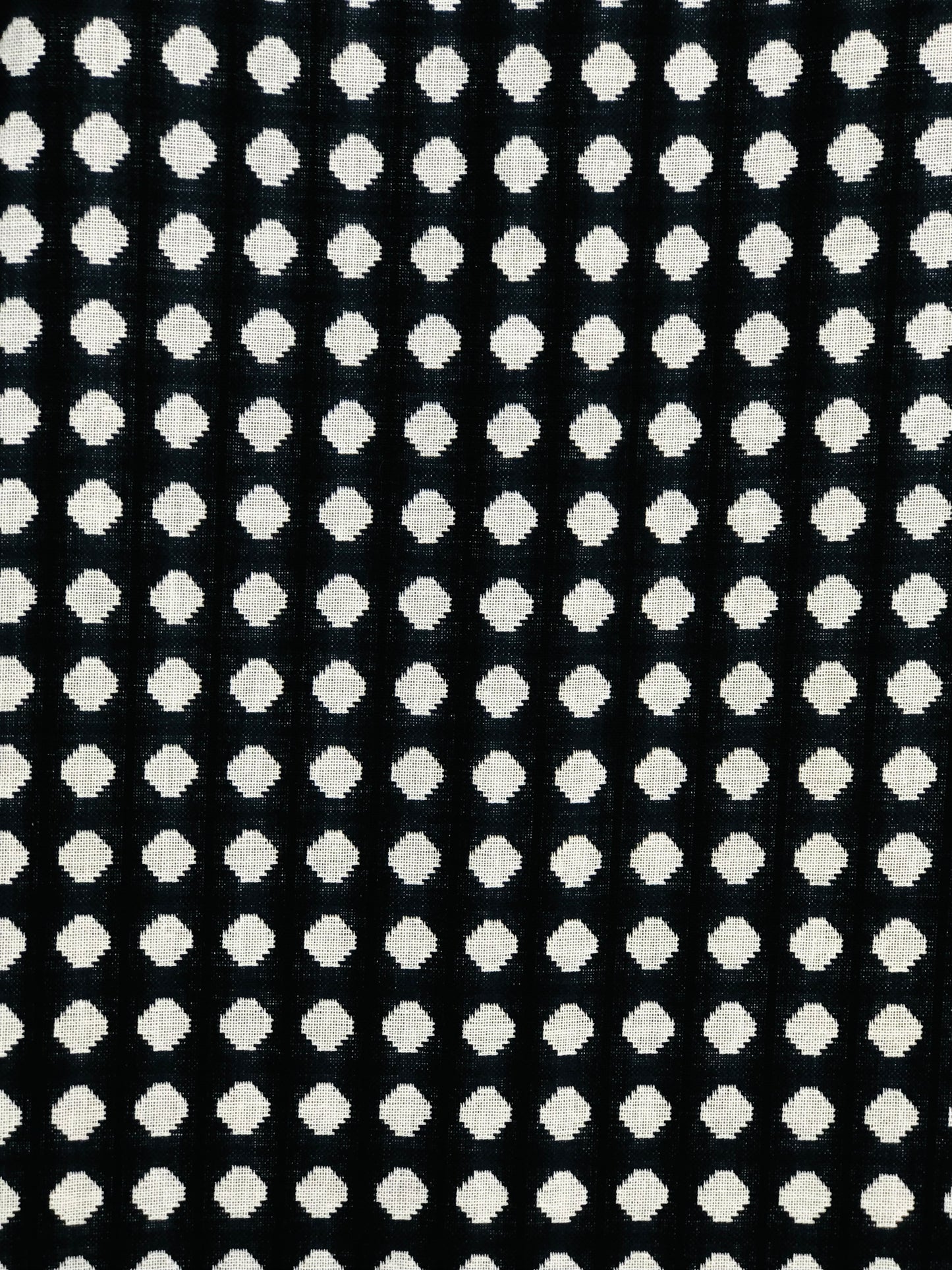 1960's Iconic 'Marlo Thomas Style' Black and White Polka Dot Coat