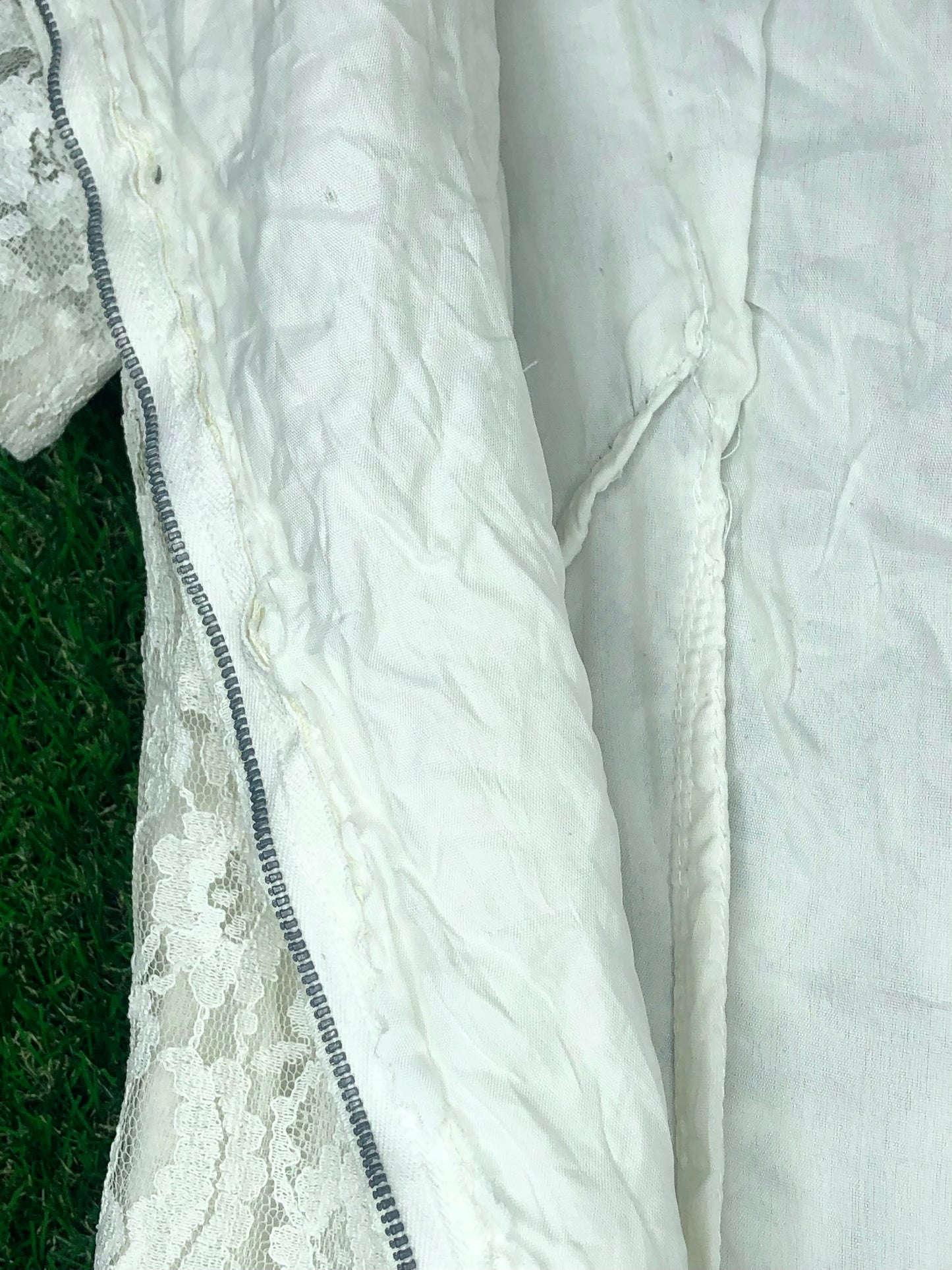 1950's Long Lacy 'CottageCore' Gown