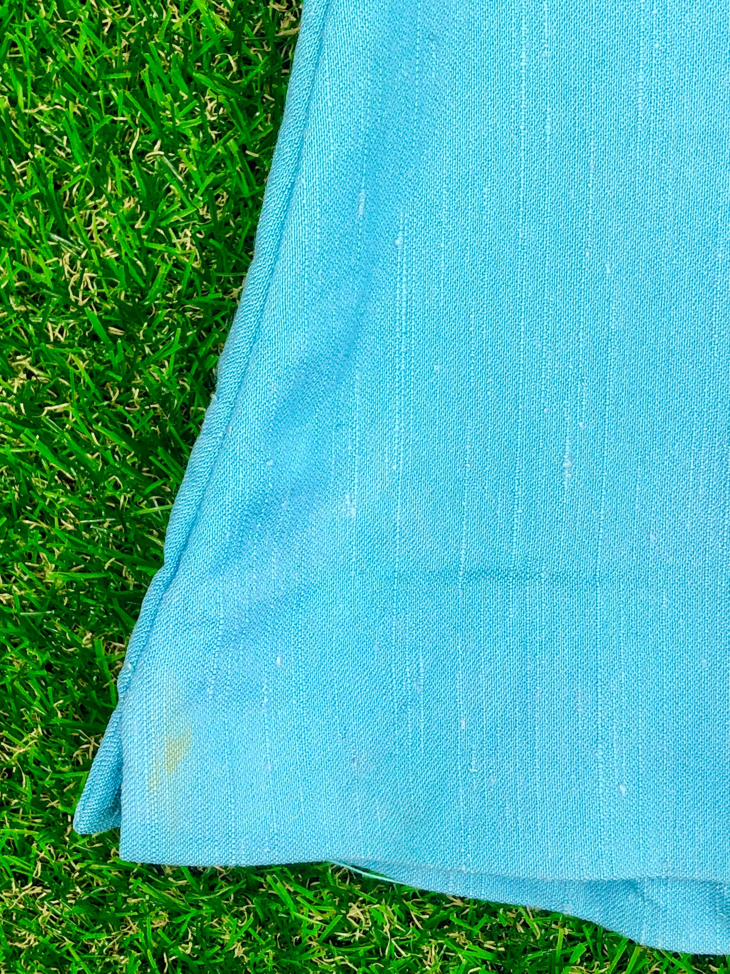 1970's Western Sky Blue Two-Piece Pant and Vest Set