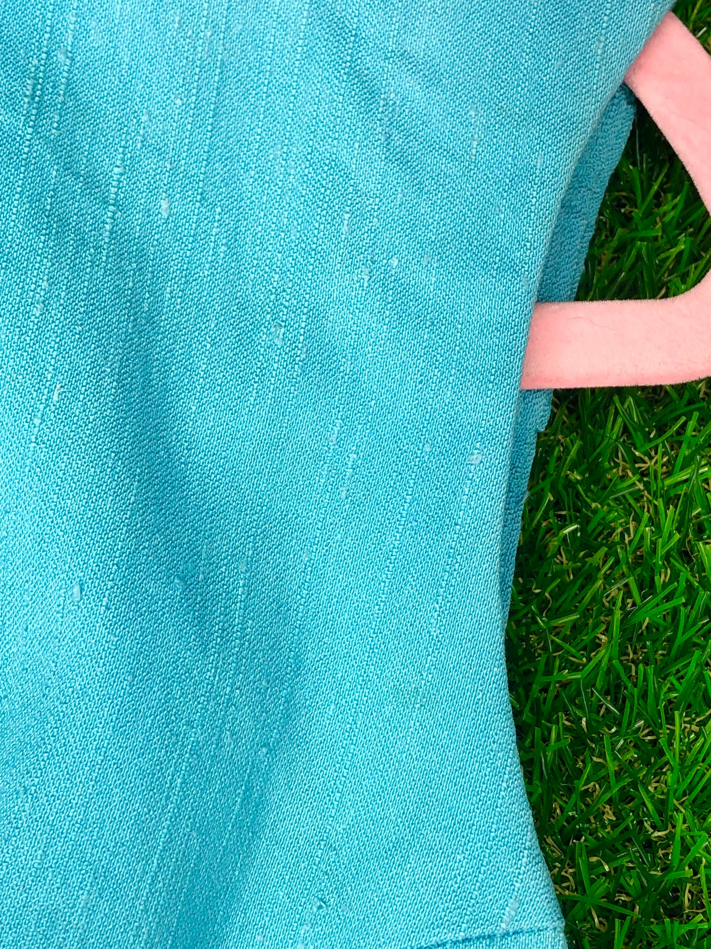 1970's Western Sky Blue Two-Piece Pant and Vest Set
