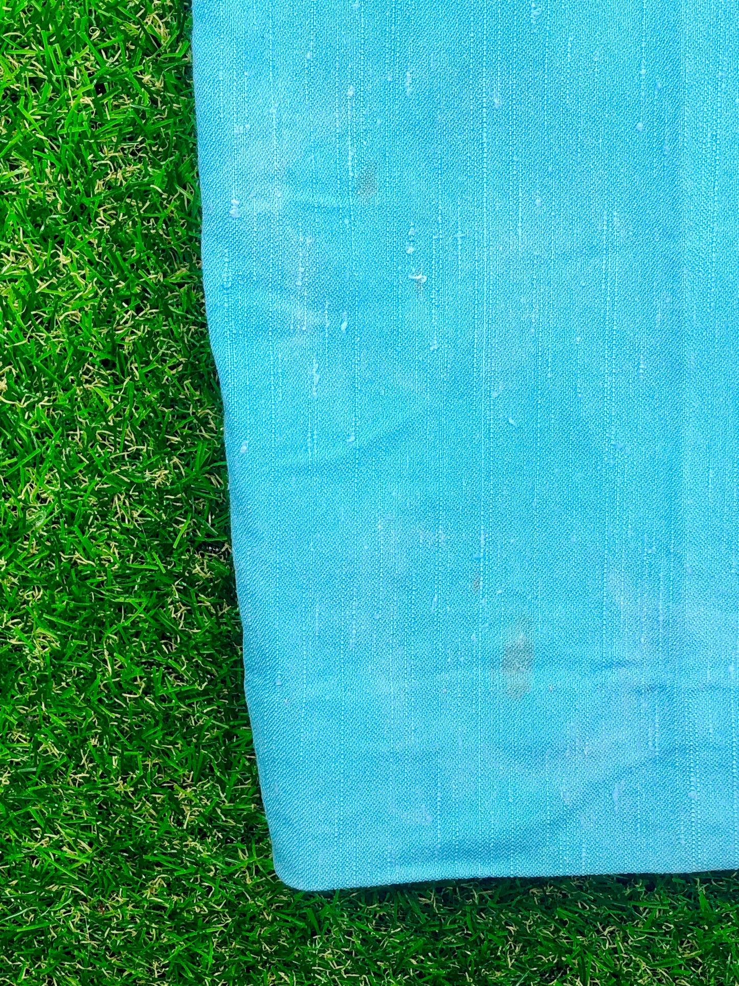 1970's Western Sky Blue Two-Piece Pant and Vest Set