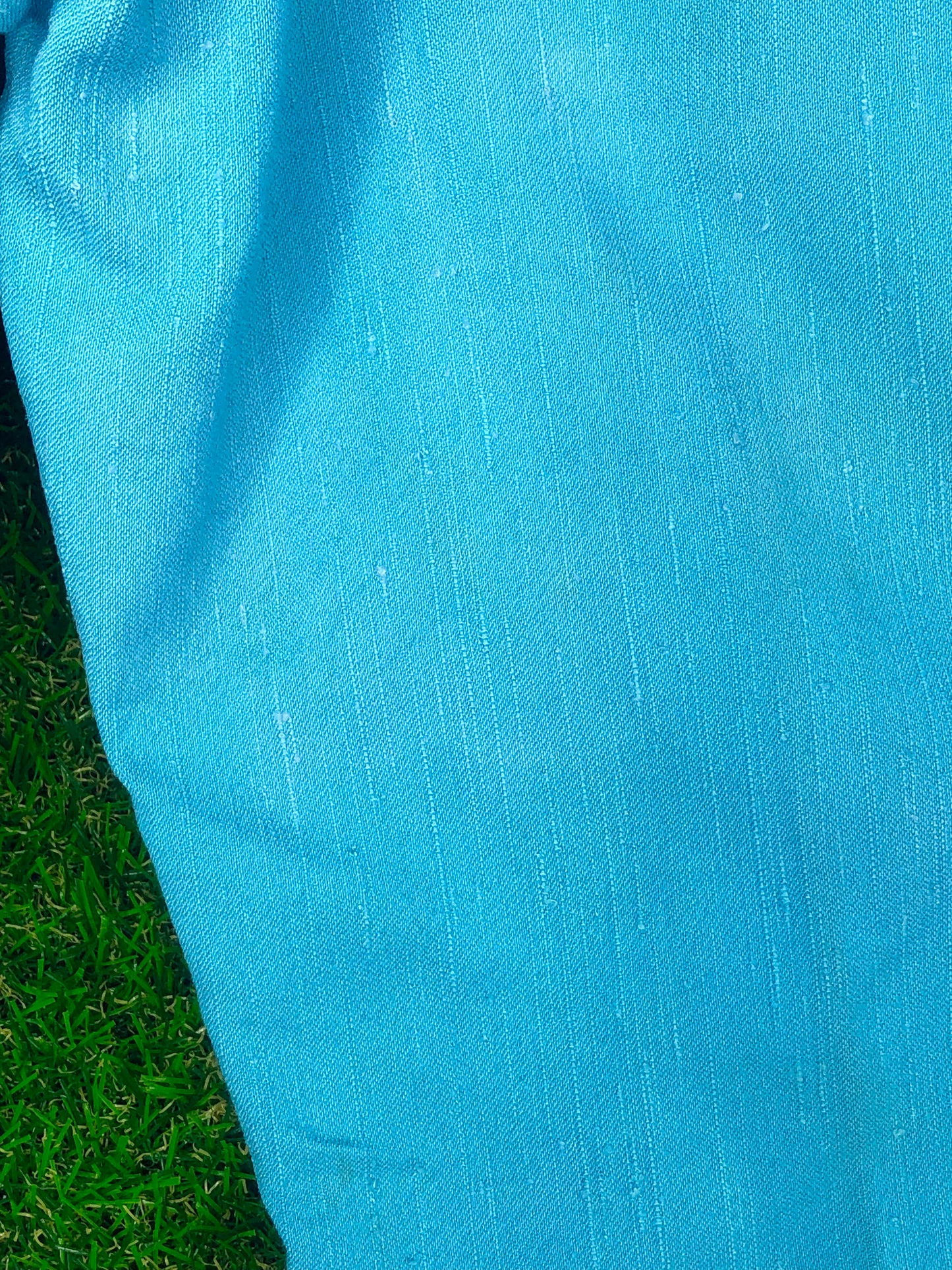 1970's Western Sky Blue Two-Piece Pant and Vest Set