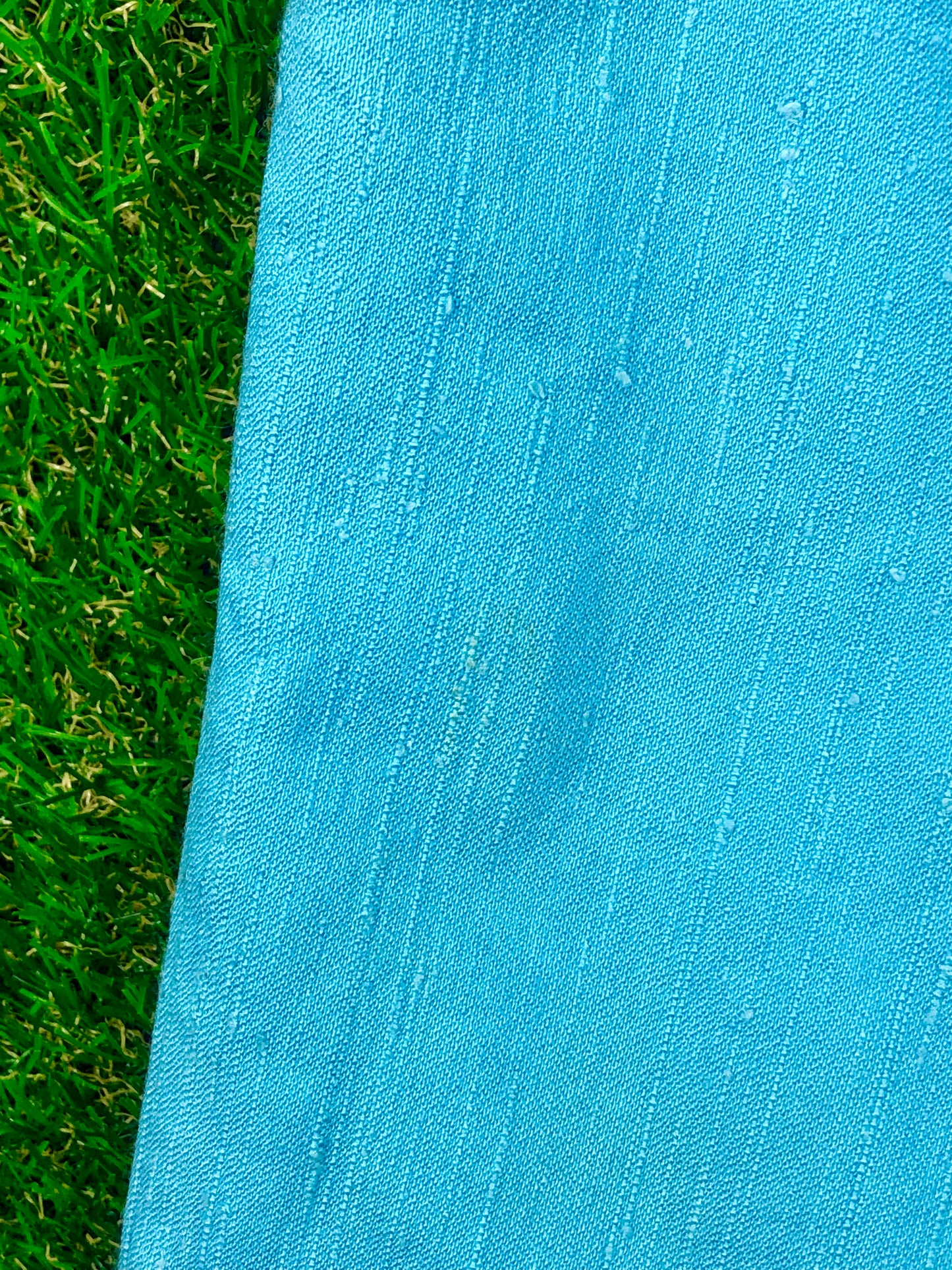 1970's Western Sky Blue Two-Piece Pant and Vest Set