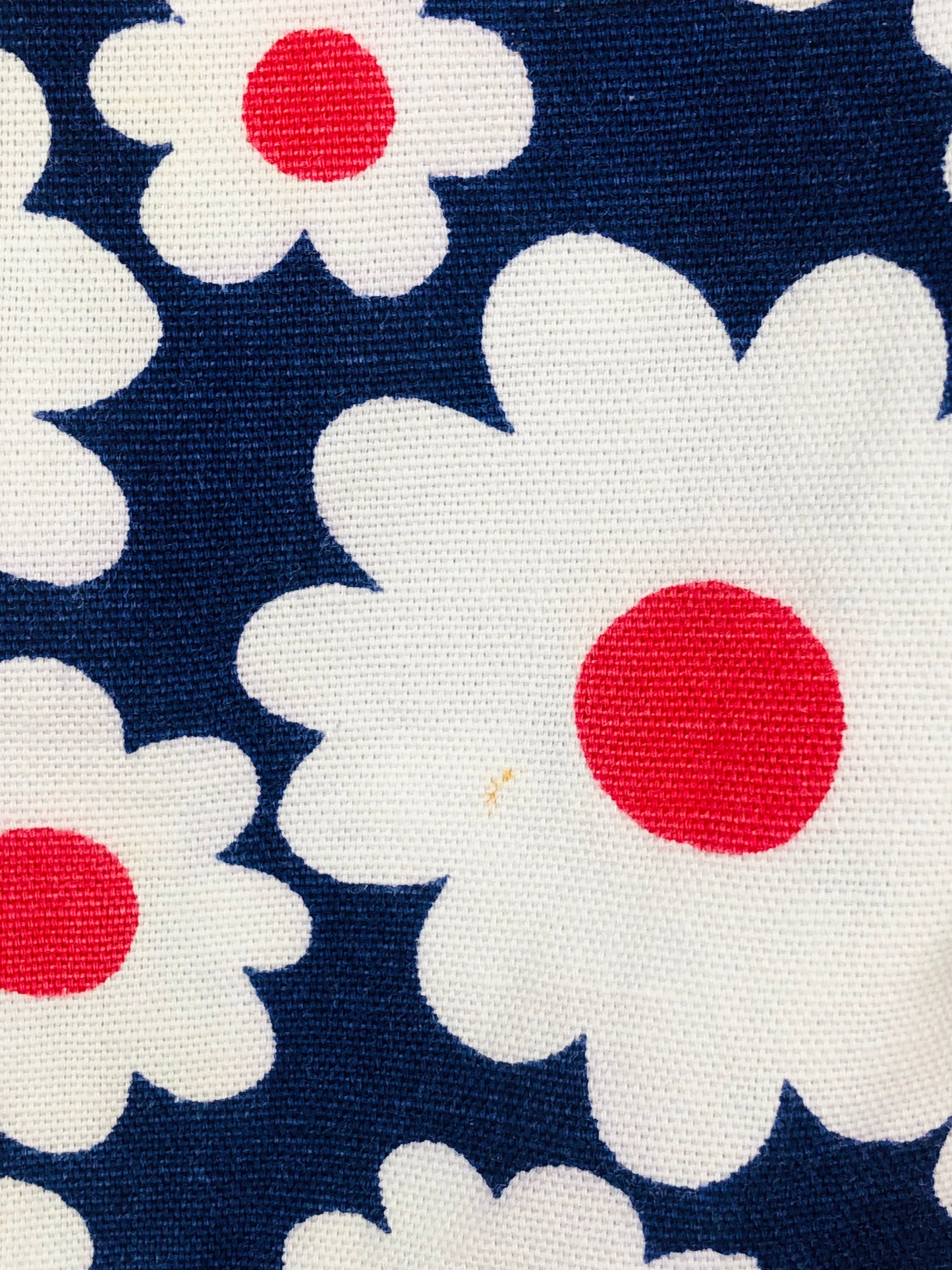 1960's Red and Blue Flower Power Jumper