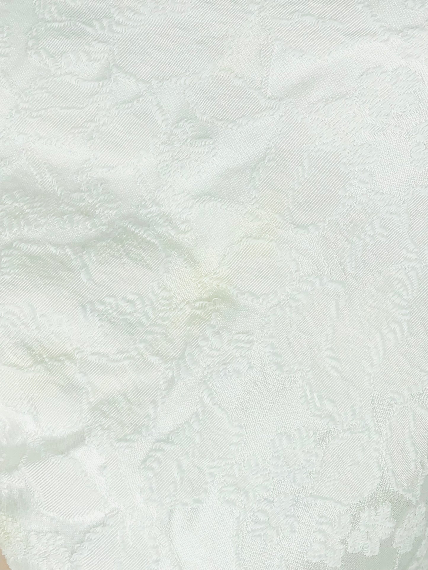 1950's Grace Kelly-Worthy White Rhinestone Wedding Day Party Dress