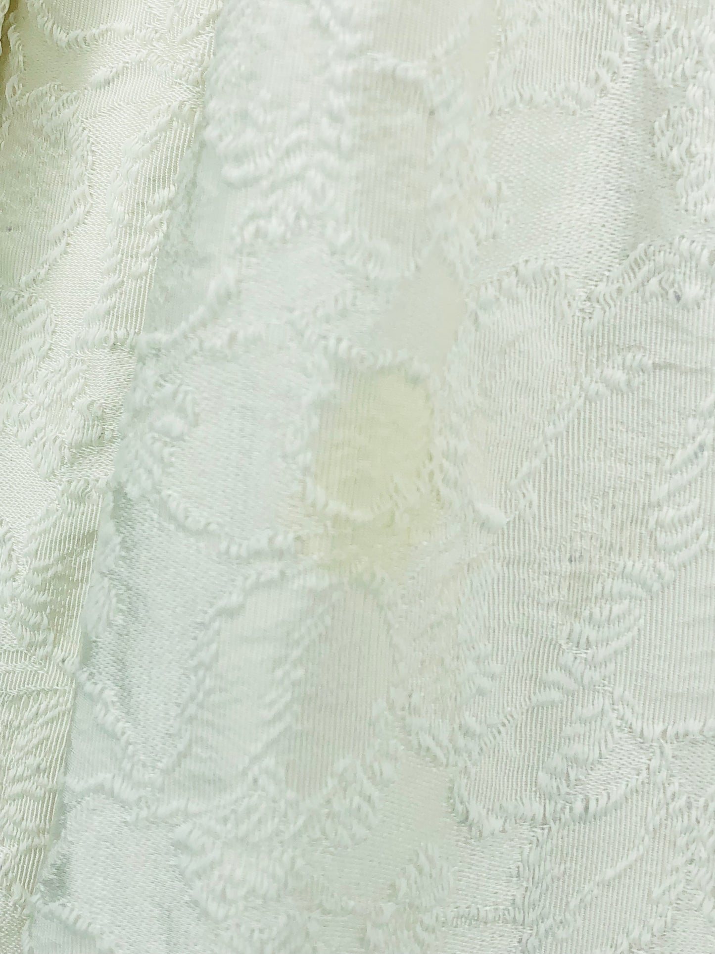 1950's Grace Kelly-Worthy White Rhinestone Wedding Day Party Dress