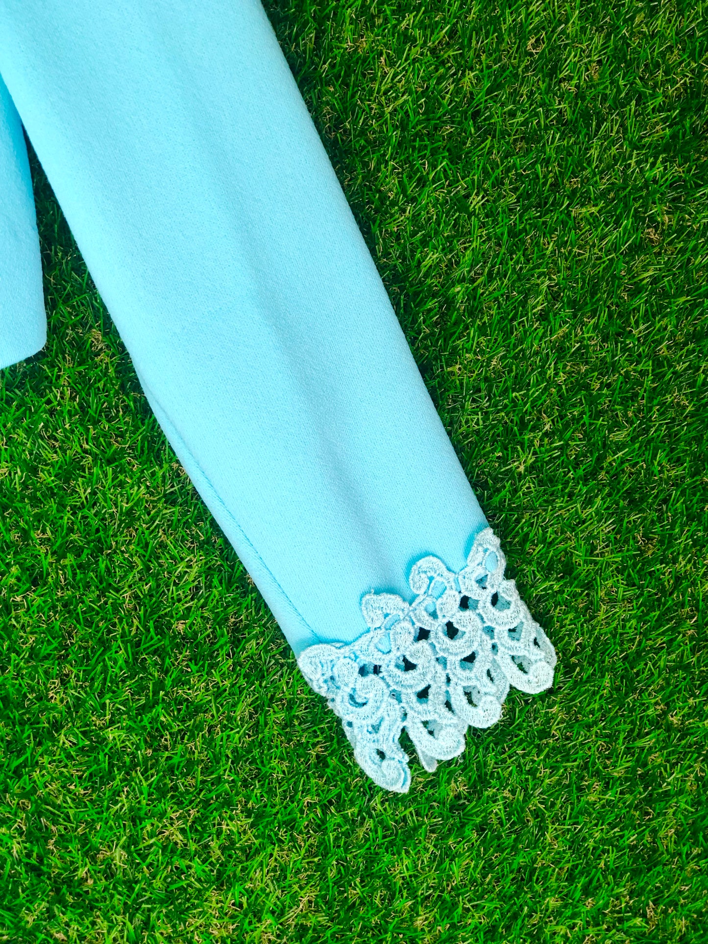 1960's Sky-Blue Dress with Matching Jacket