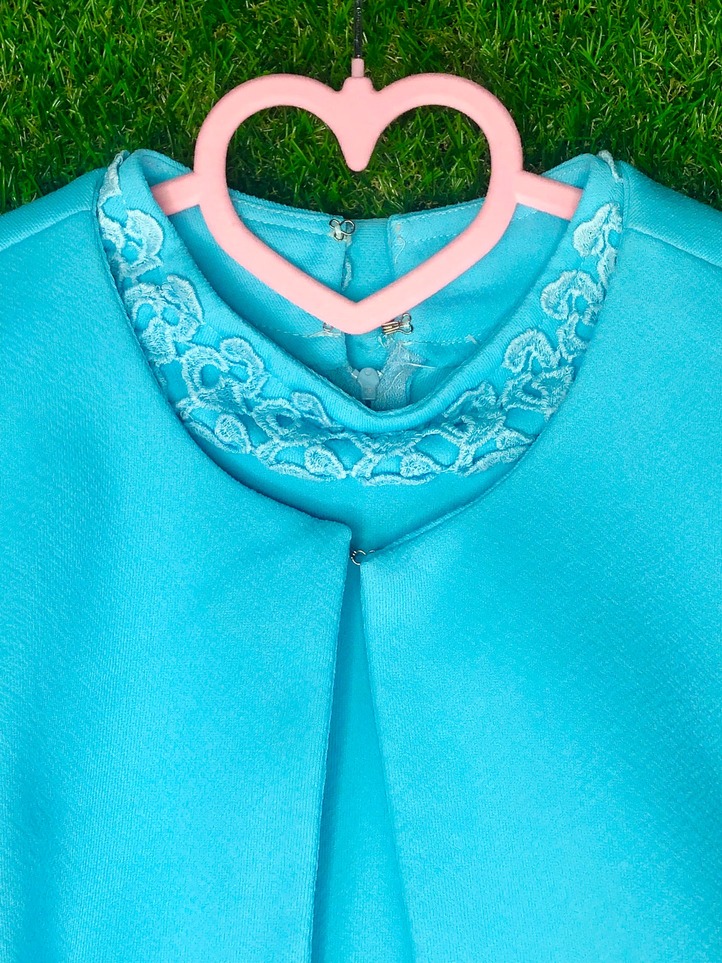 1960's Sky-Blue Dress with Matching Jacket