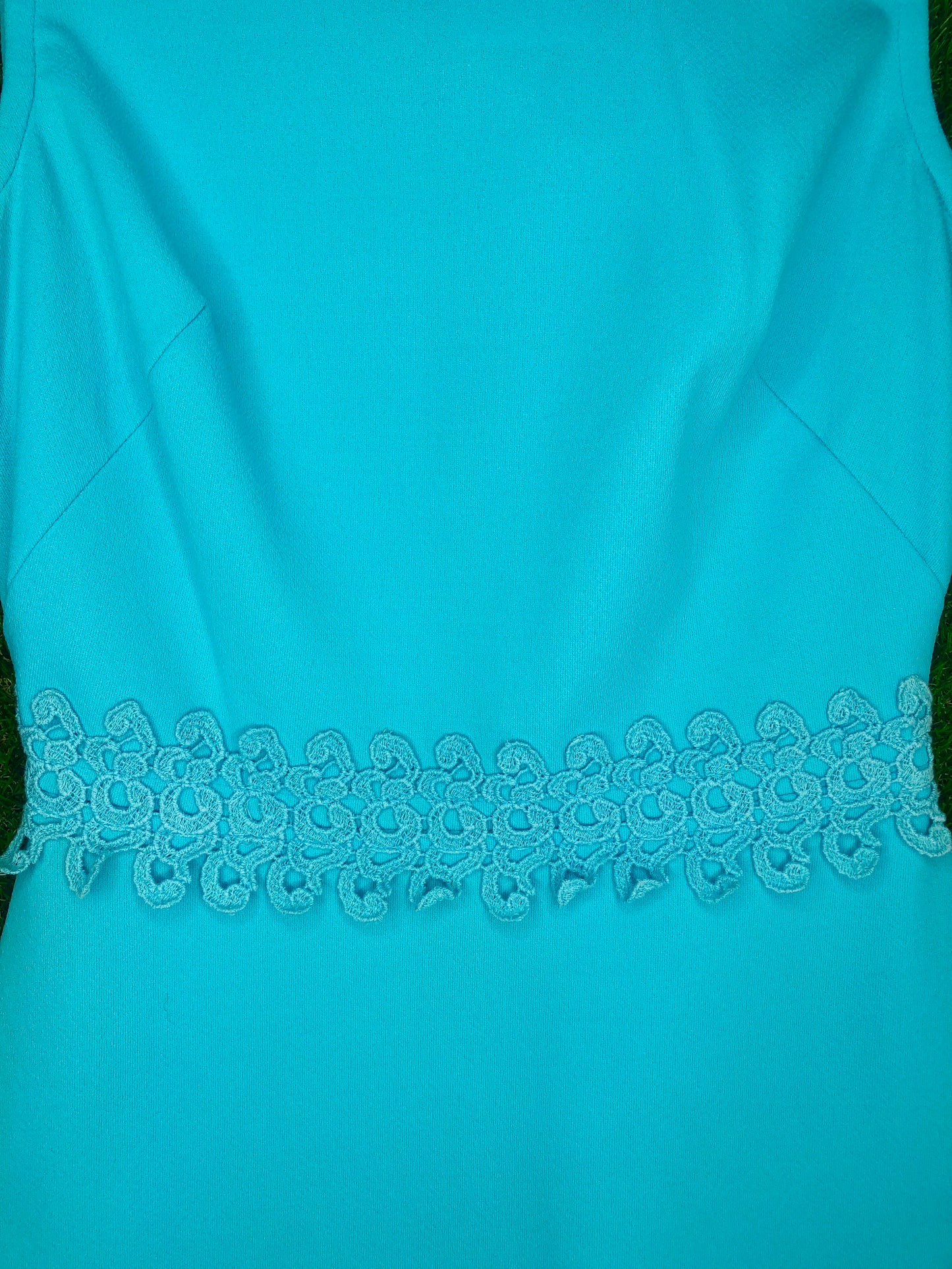 1960's Sky-Blue Dress with Matching Jacket