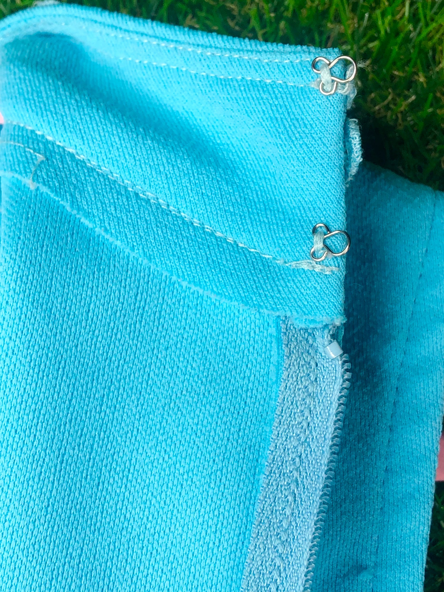 1960's Sky-Blue Dress with Matching Jacket
