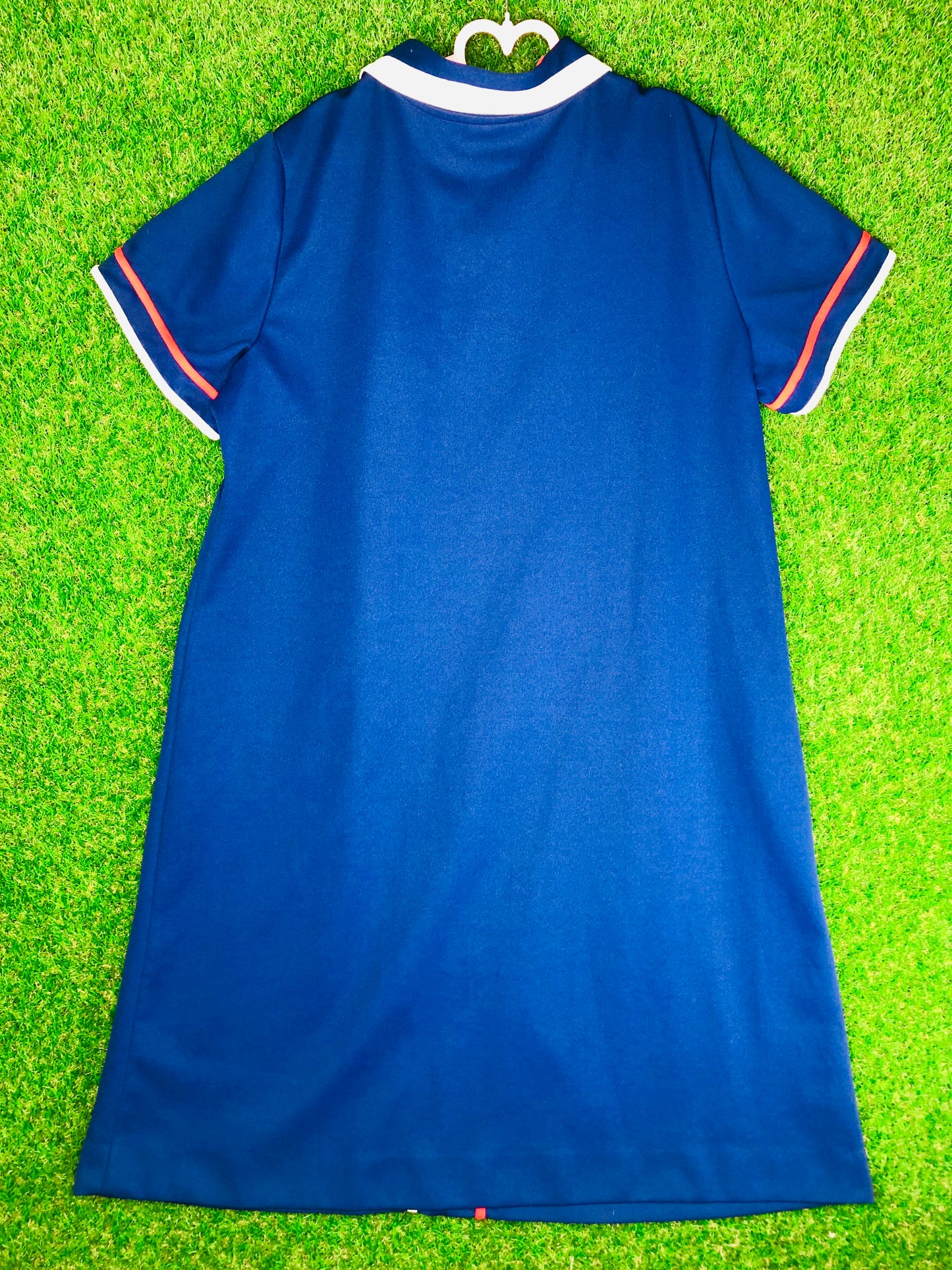 1970's Red White and Blue Volup Sailor Dress