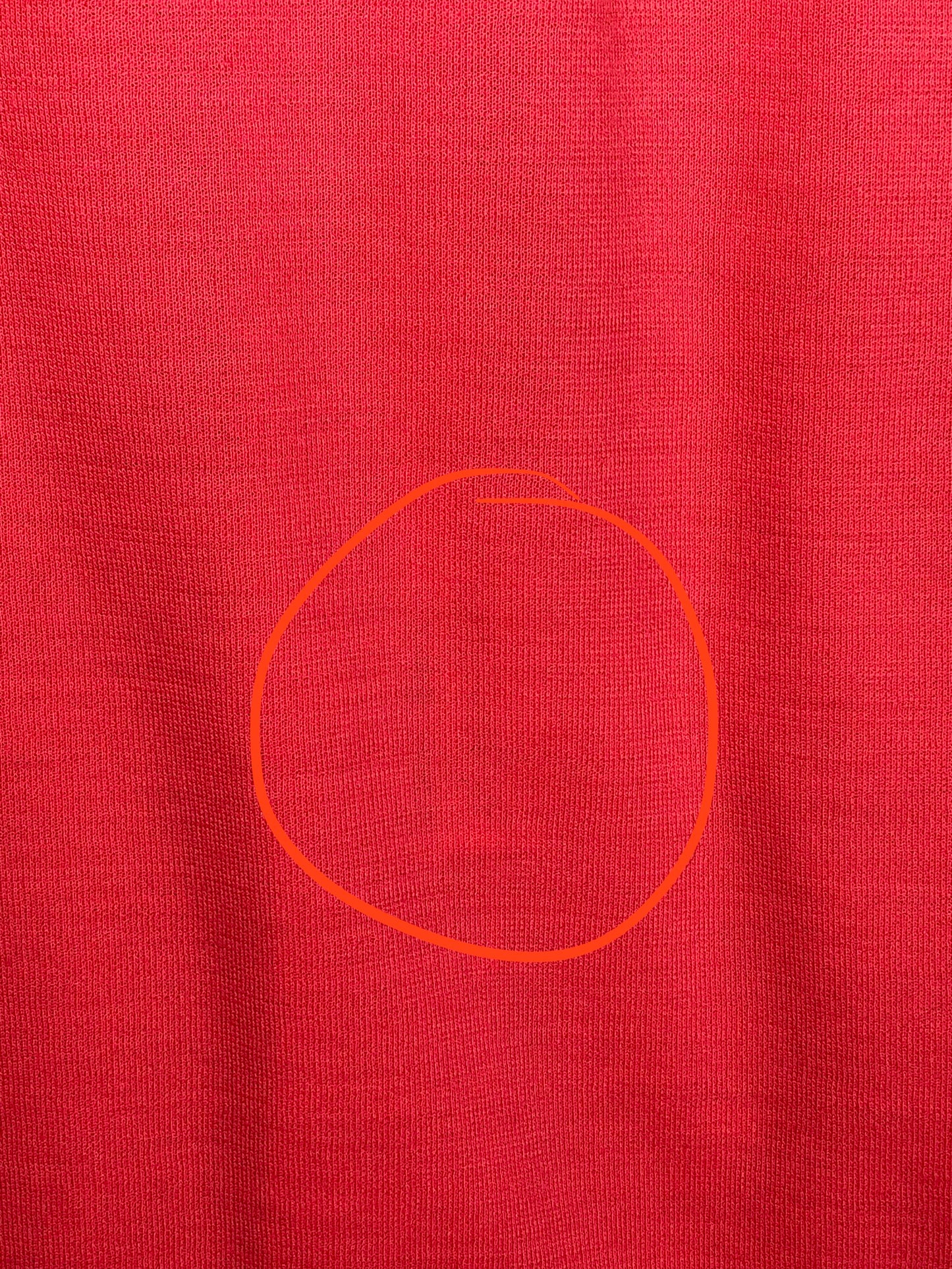 1960's Salmon Shift Dress With Matching Belt