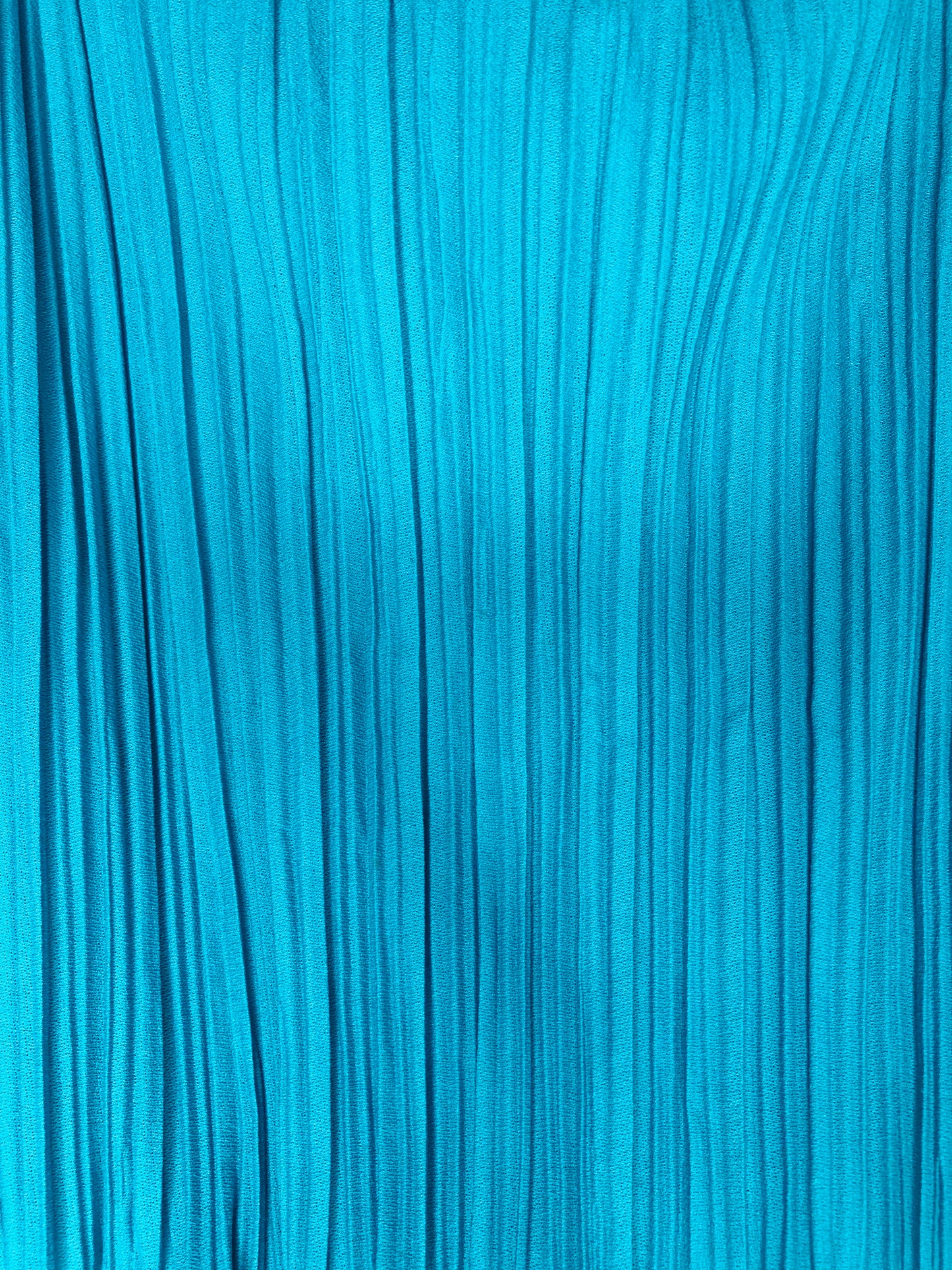 1980's Teal Volup Dress With Elastic Waist