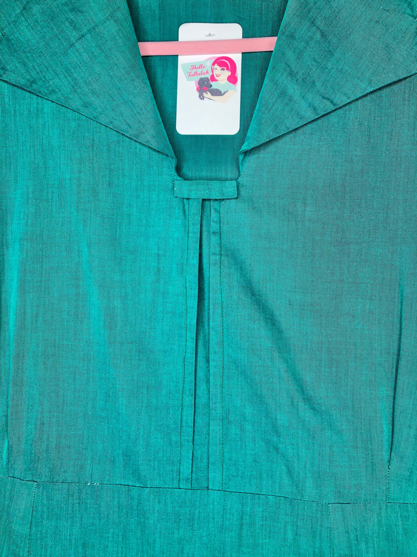 1940's Classic Girl Scout Green Volup Dress