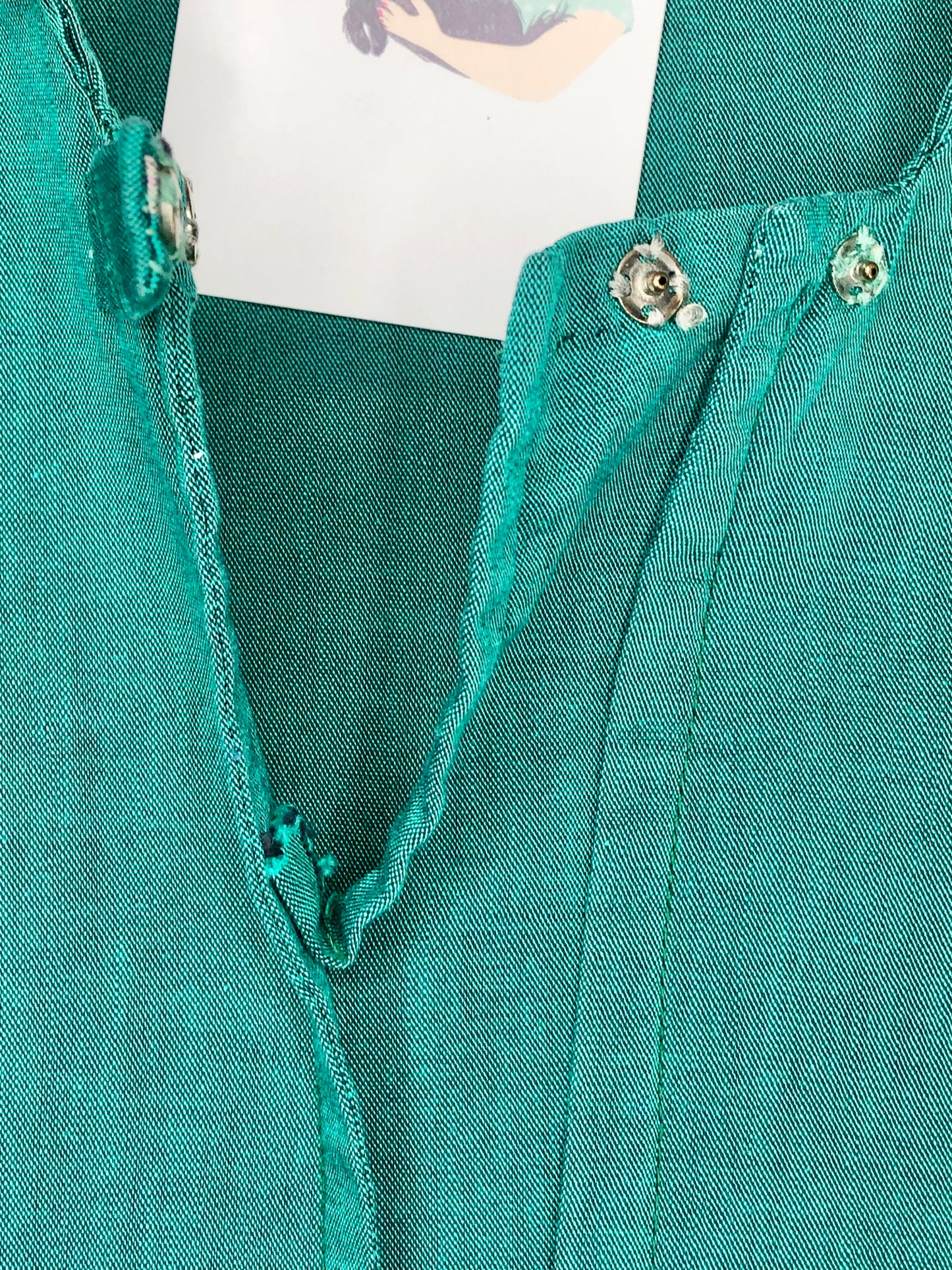 1940's Classic Girl Scout Green Volup Dress