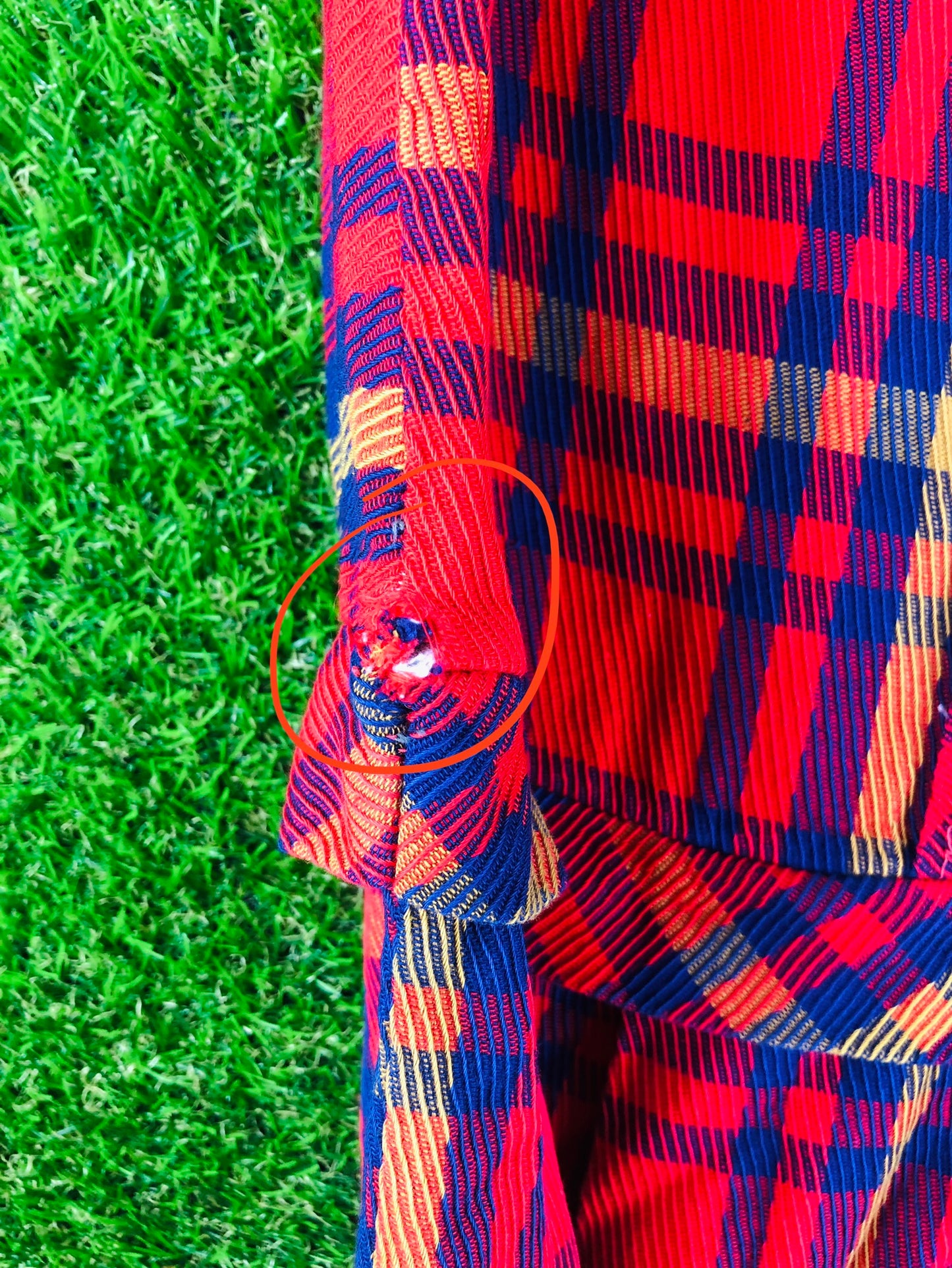 1960's Pleated Mod Schoolgirl Red Plaid Dress