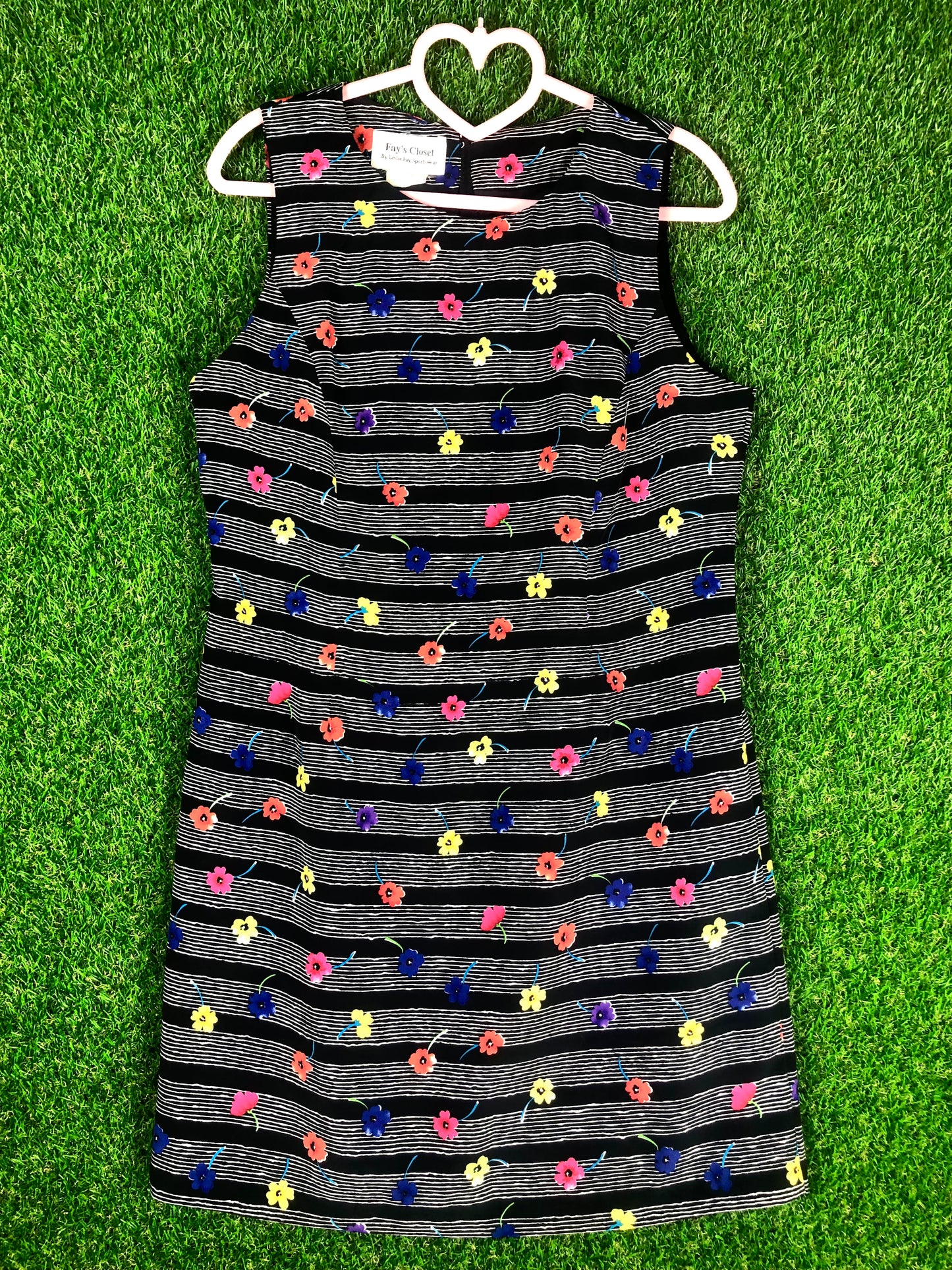 1990's Fun and Flirty Floral Mini Dress