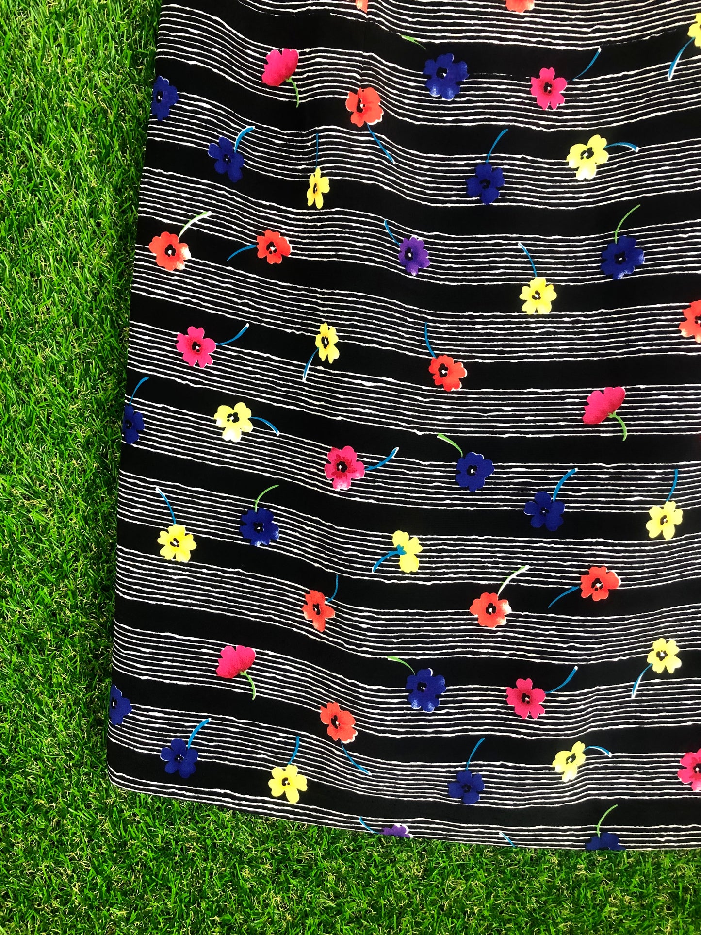 1990's Fun and Flirty Floral Mini Dress