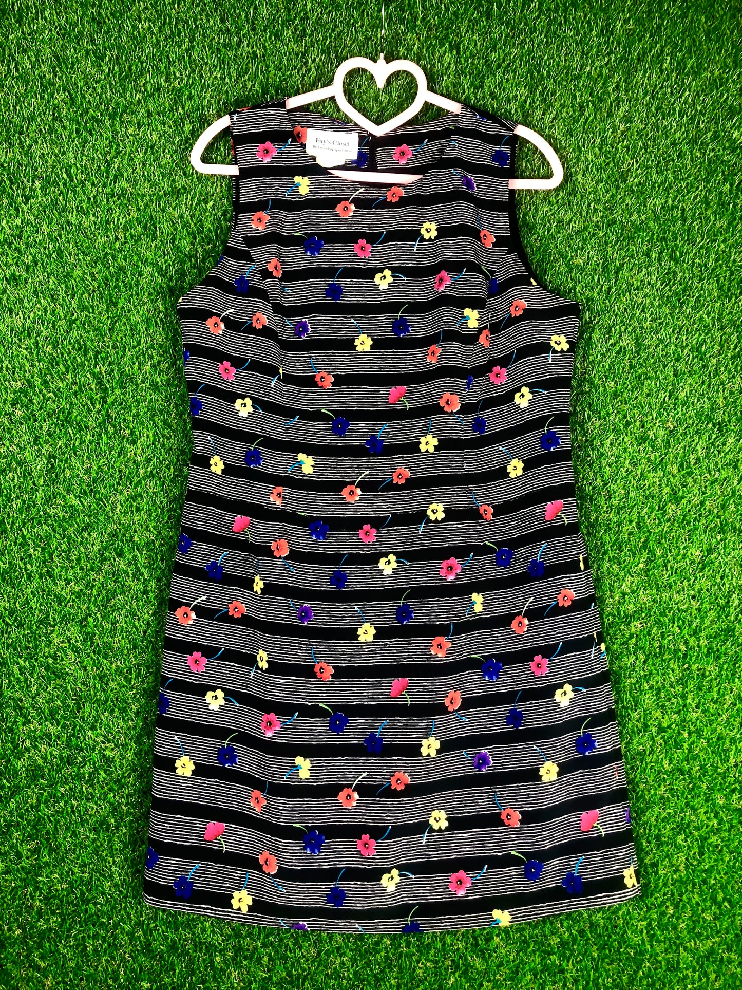 1990's Fun and Flirty Floral Mini Dress