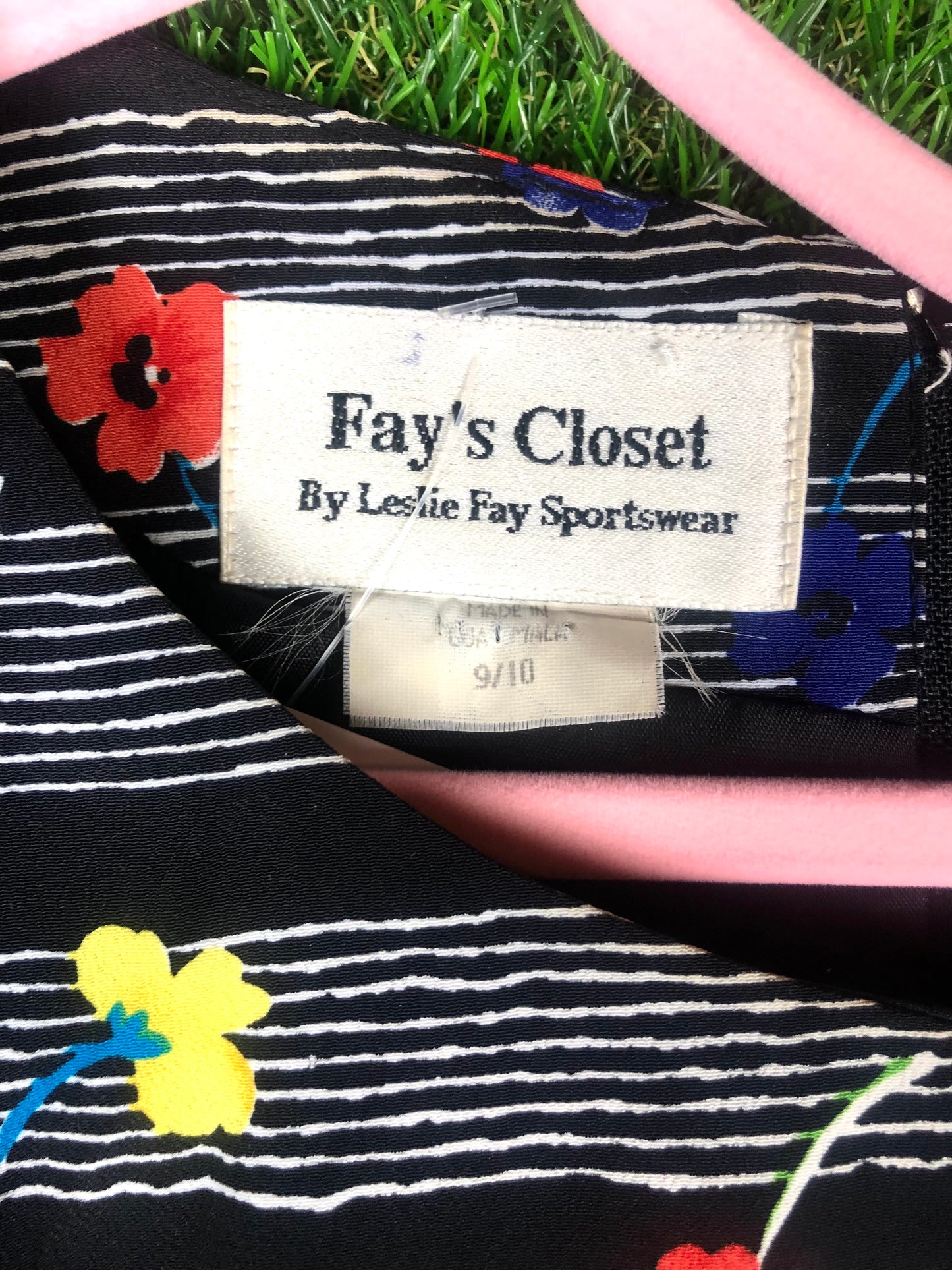 1990's Fun and Flirty Floral Mini Dress