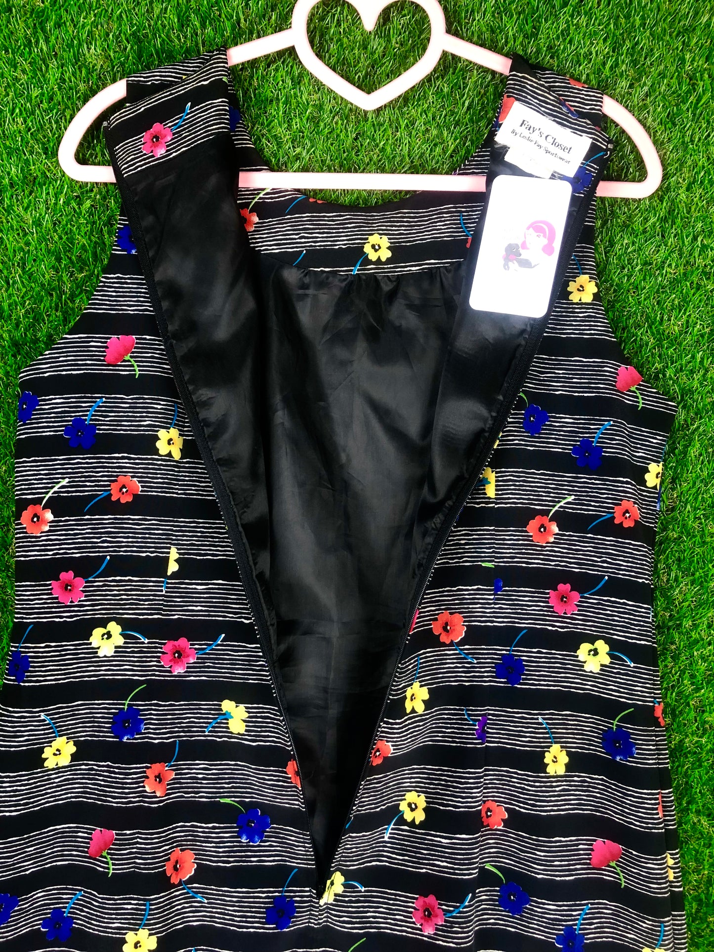 1990's Fun and Flirty Floral Mini Dress