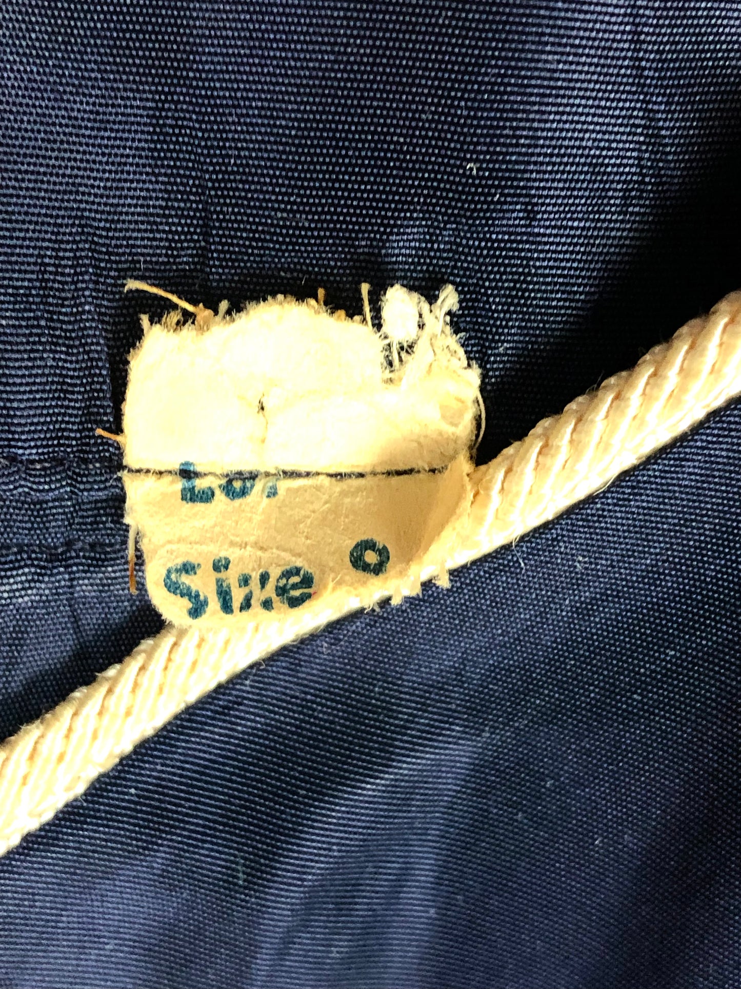1950's Navy A-line Cocktail Dress