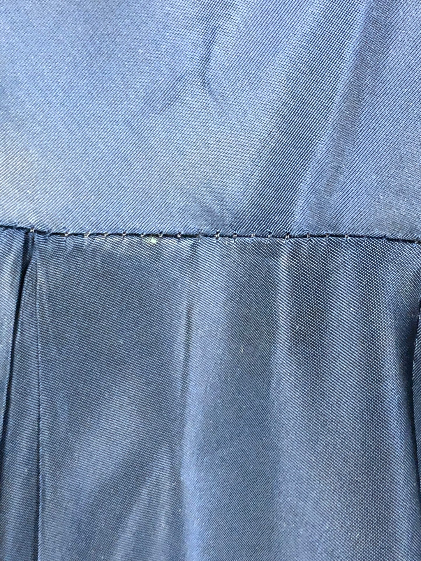 1950's Navy A-line Cocktail Dress