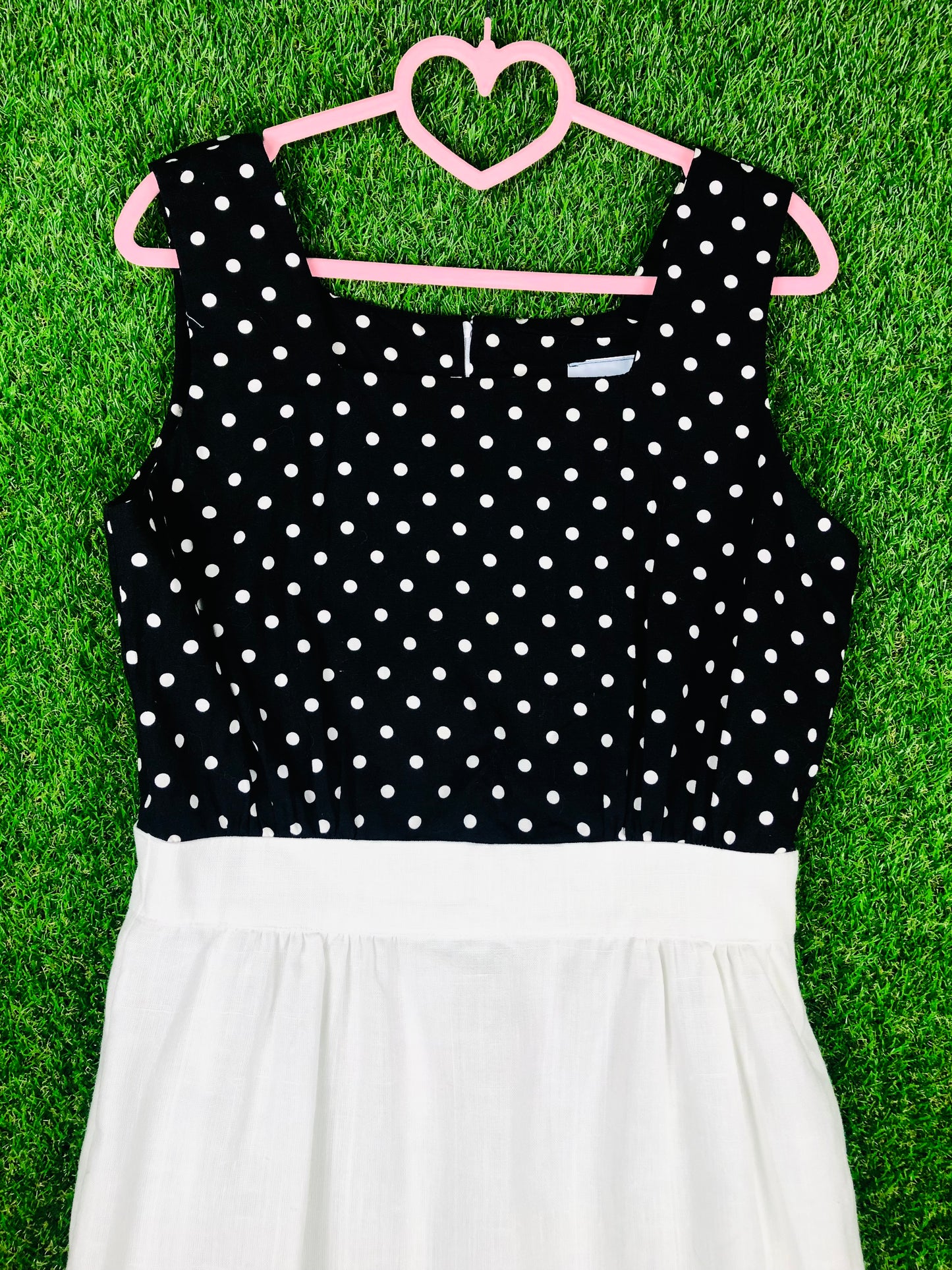 1980's 'Pretty Woman' Polka Dot Wiggle Dress