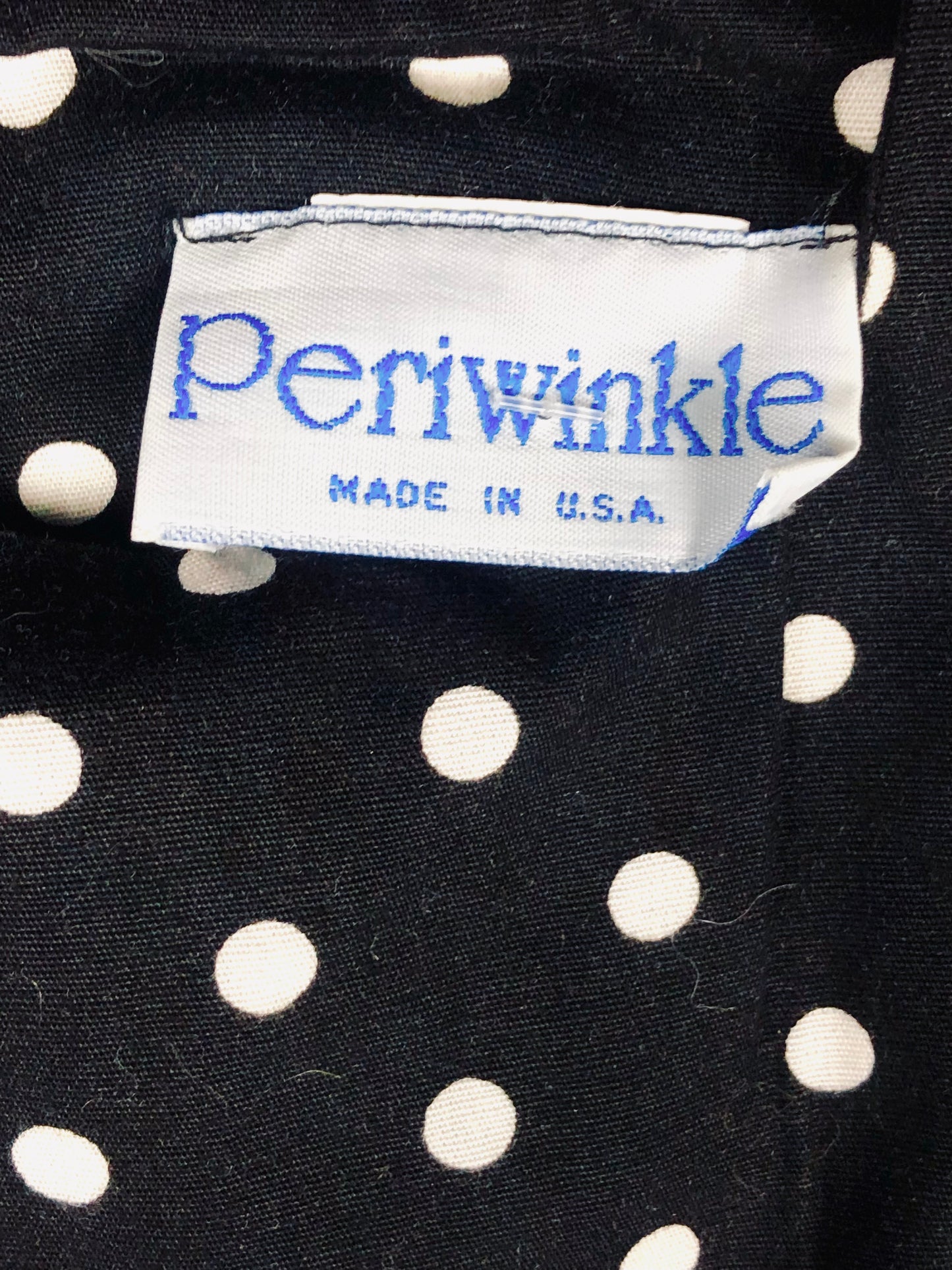 1980's 'Pretty Woman' Polka Dot Wiggle Dress