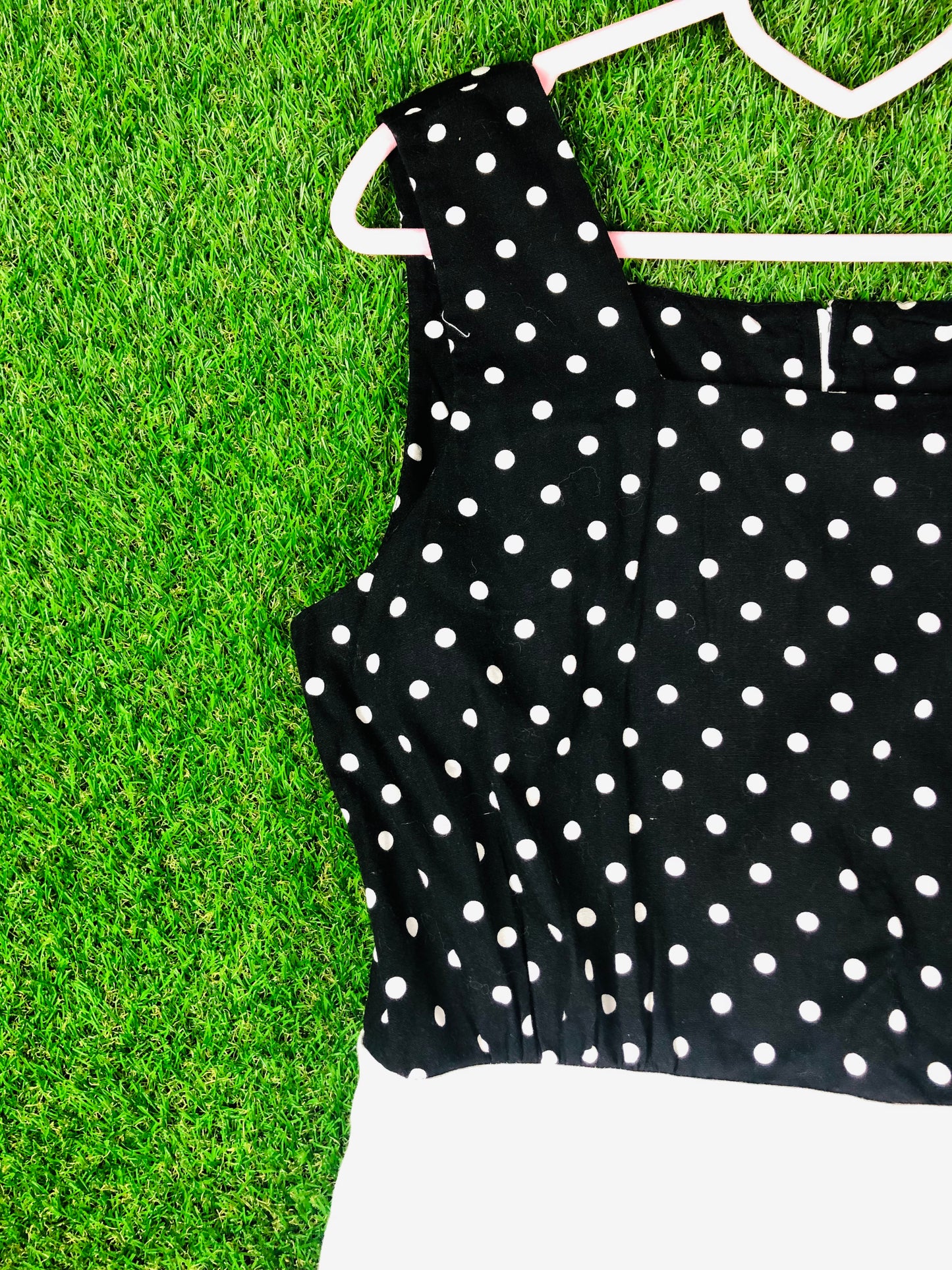 1980's 'Pretty Woman' Polka Dot Wiggle Dress