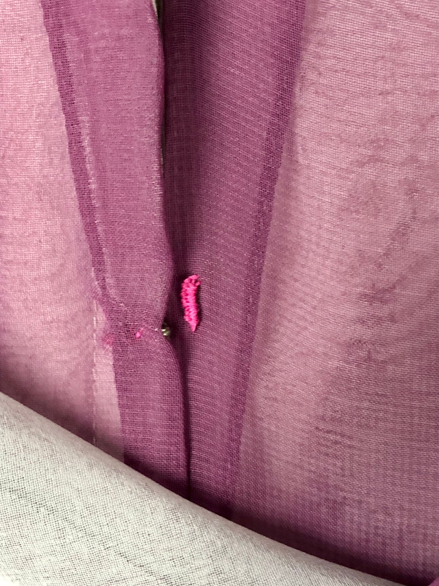 1970's Fancy Plum-Colored Gown