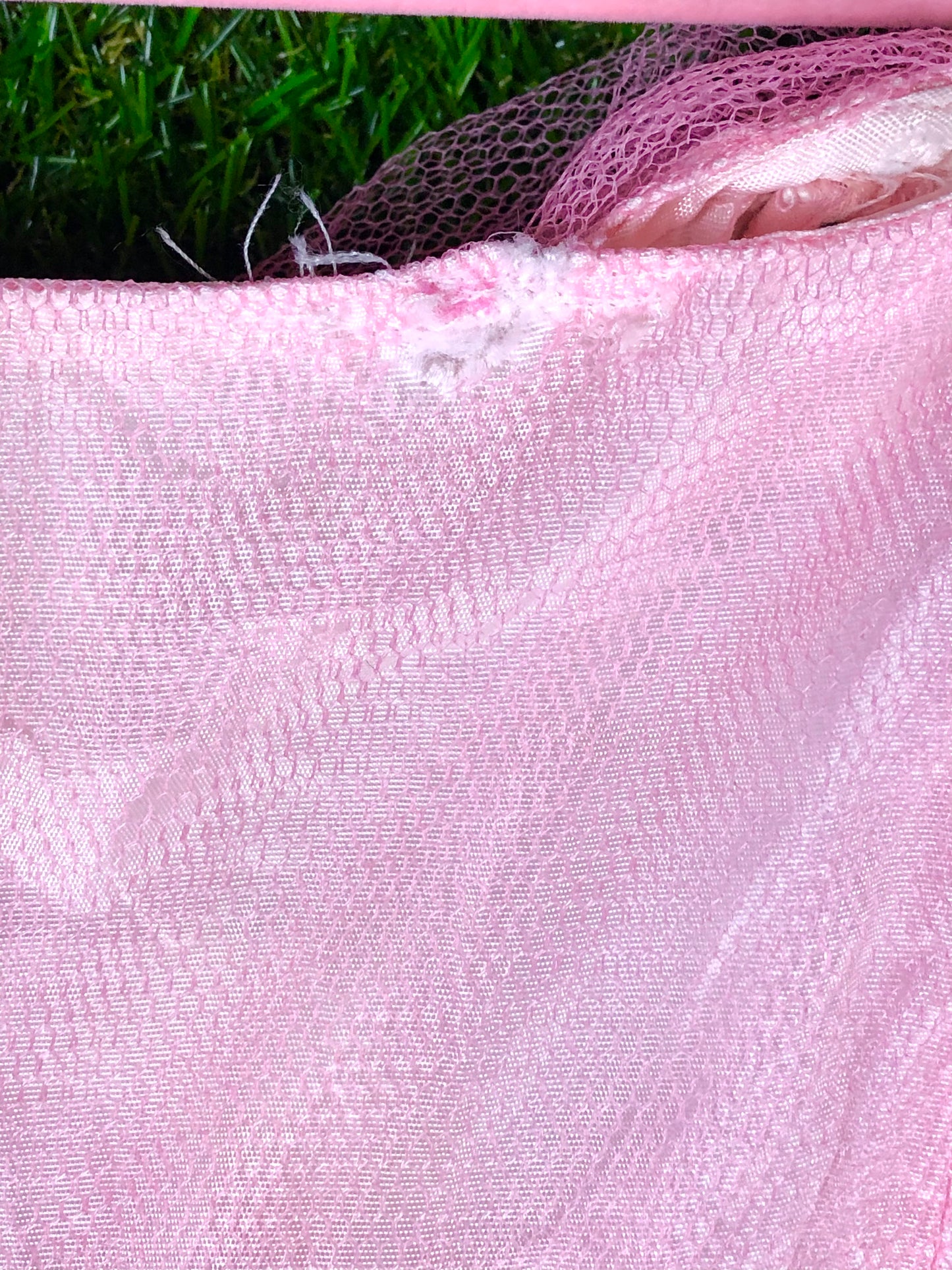 1950's Barbie Pink Tulle Party Dress With Sweetheart Neckline