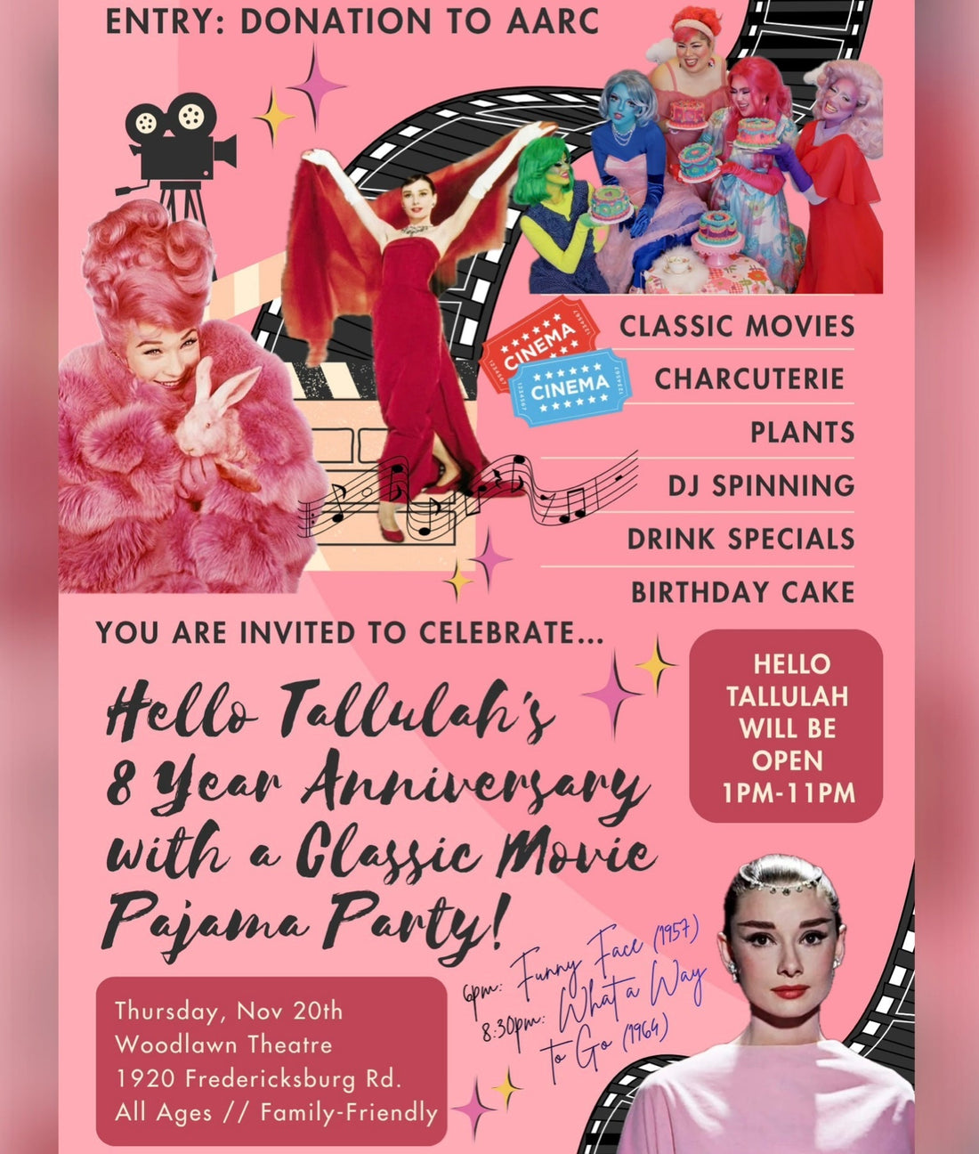 Celebrate Hello Tallulah’s 8 Years in Business with a Classic Movie Pajama Party! ✨💕🥳