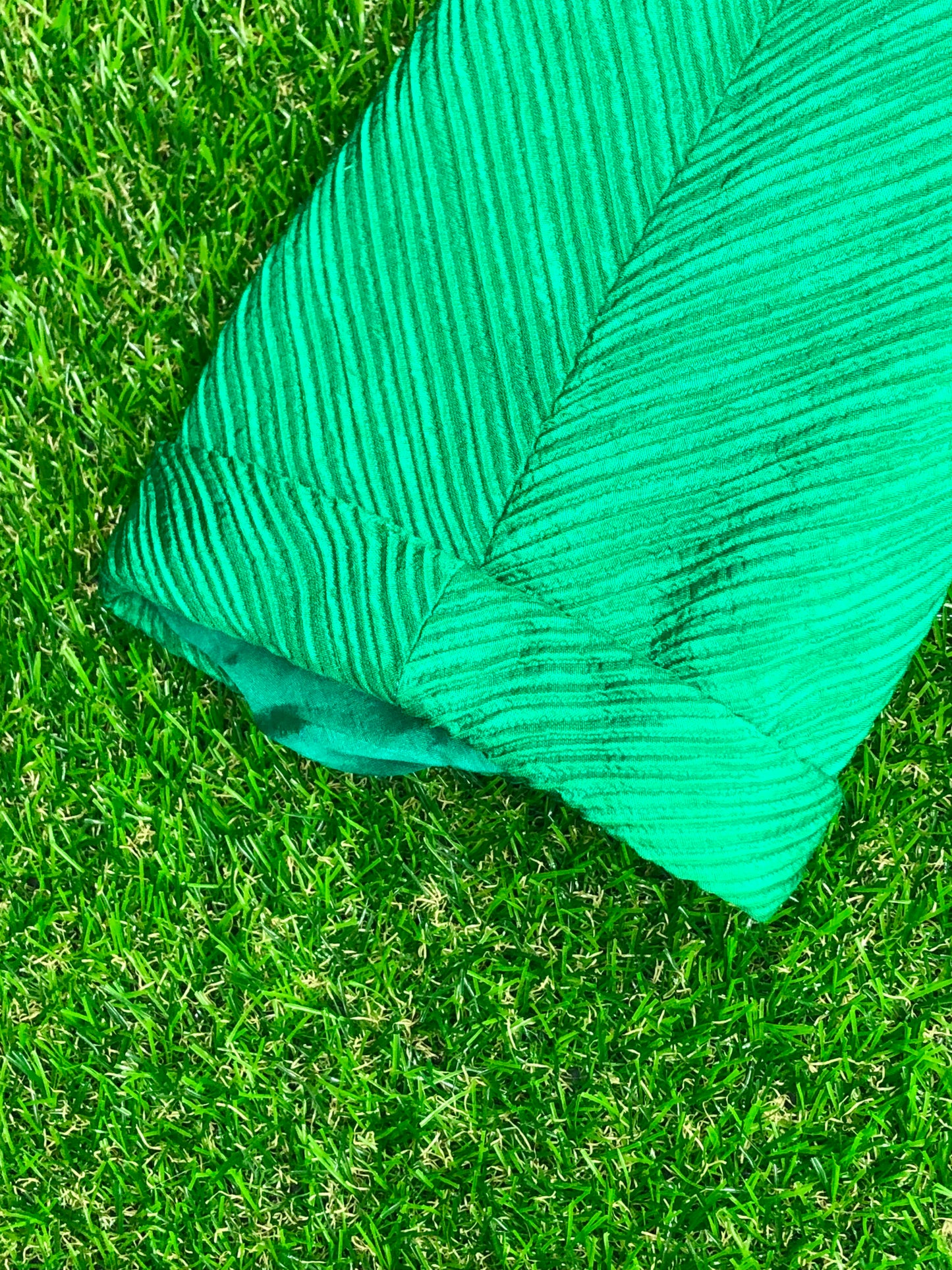 1960's Stylish Green Skirt and Jacket Suit With Ornamental Buttons