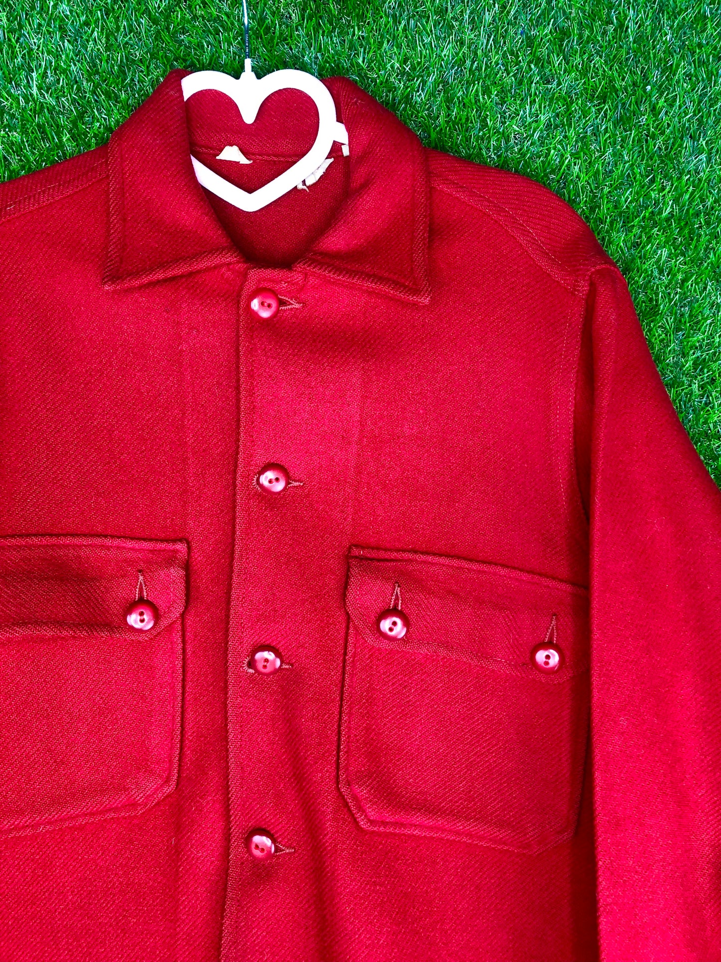 1970's Tomato Red Boy Scouts Jacket