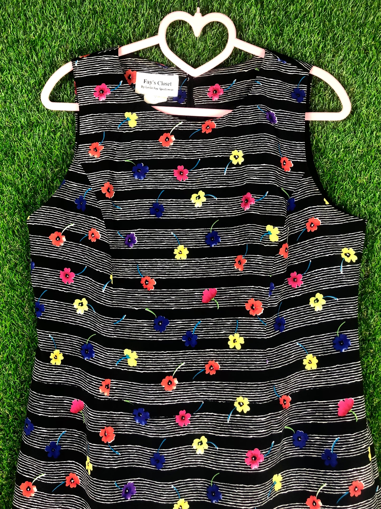 1990's Fun and Flirty Floral Mini Dress